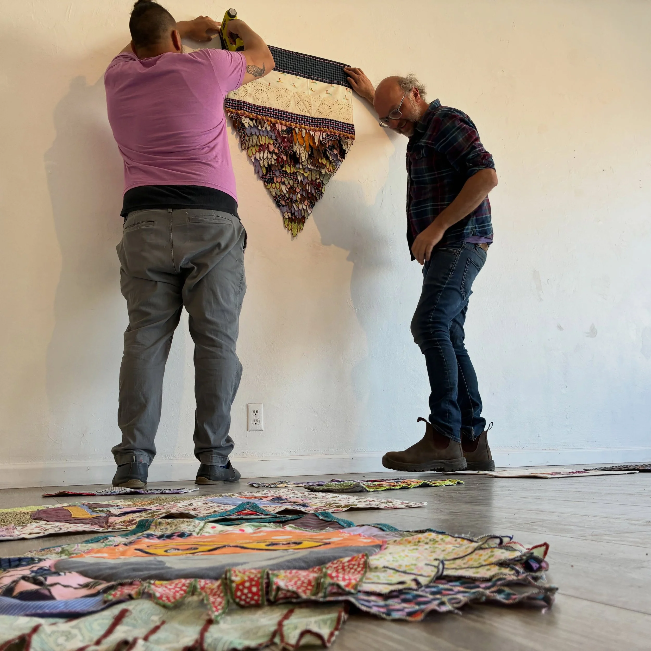 We had so much fun hanging out with Canadian artist Steve deBruyn at the beginning of the month. We&rsquo;re honored to host his first show in the USA this May. Haven&rsquo;t seen it yet? Pop into the gallery this weekend and check out his wild texti