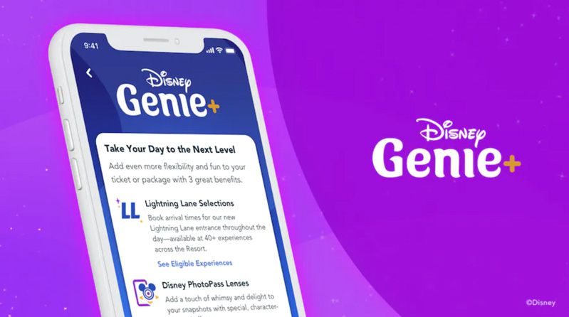 Genie+ service will no longer be available to purchase in advance with tickets