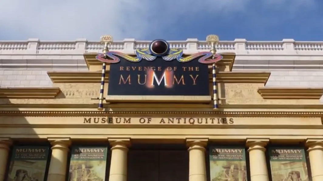 Revenge of the Mummy has reopened to guests for technical rehearsals