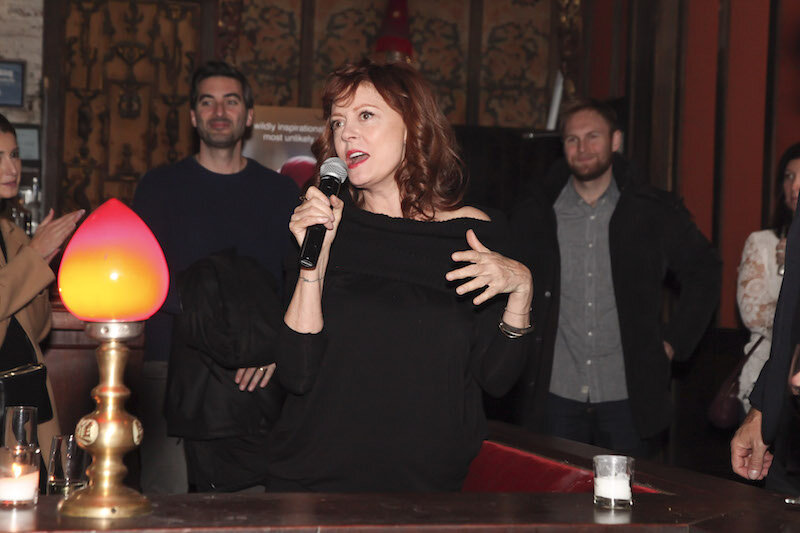 Executive Producer Susan Sarandon at the SOUFRA afterparty in NYC