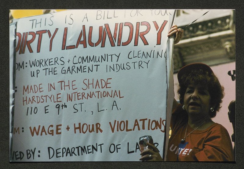 Day of Conscience Against Sweatshops, 1997. Photo by Linda A. Lotz