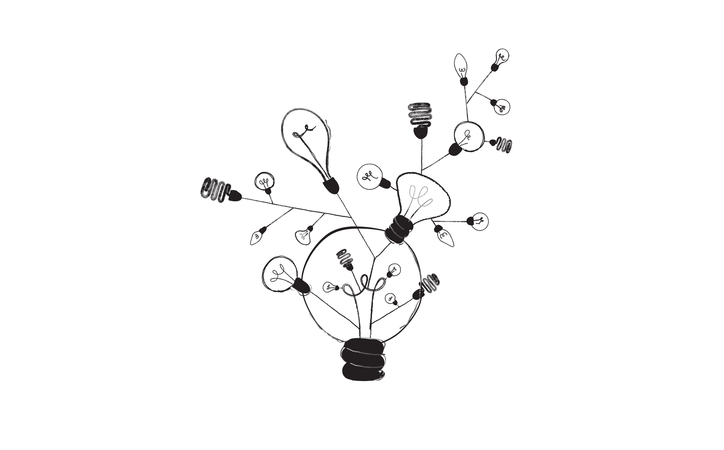 Company strategy. Маркетинг. Лампочка энергетика. Idea connect. Пример креатива электрооборудования.