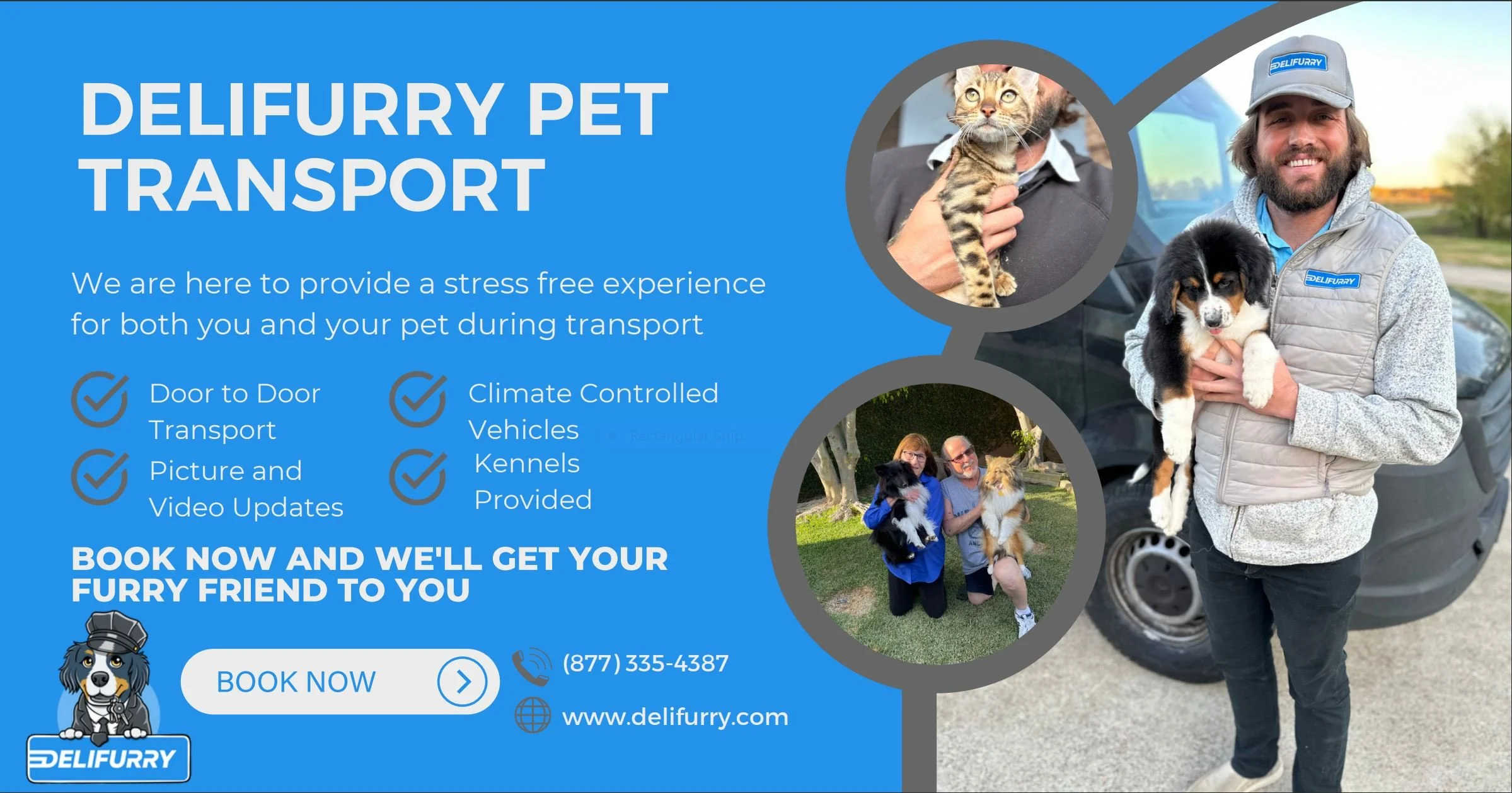 Pet Transport Banner