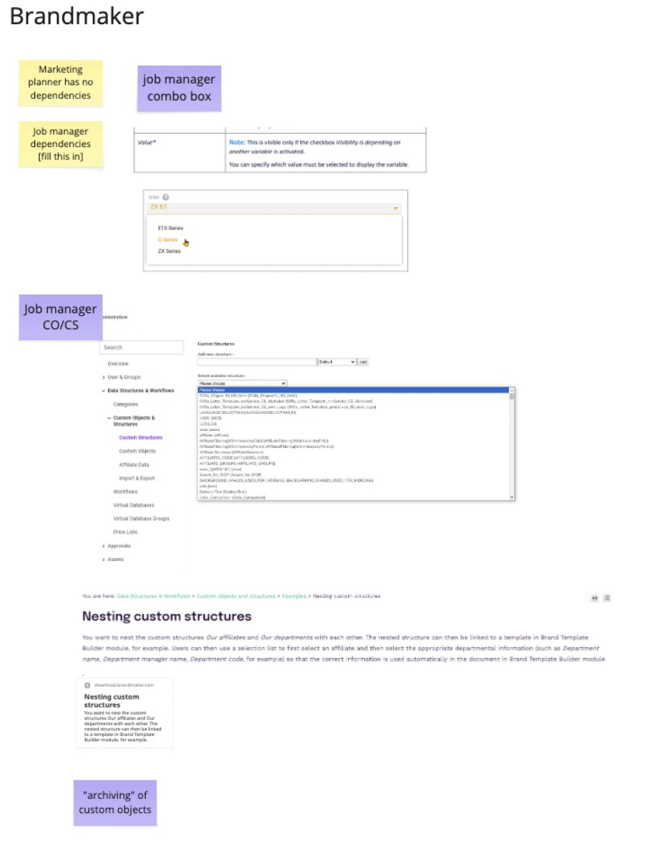 BrandMaker user flow