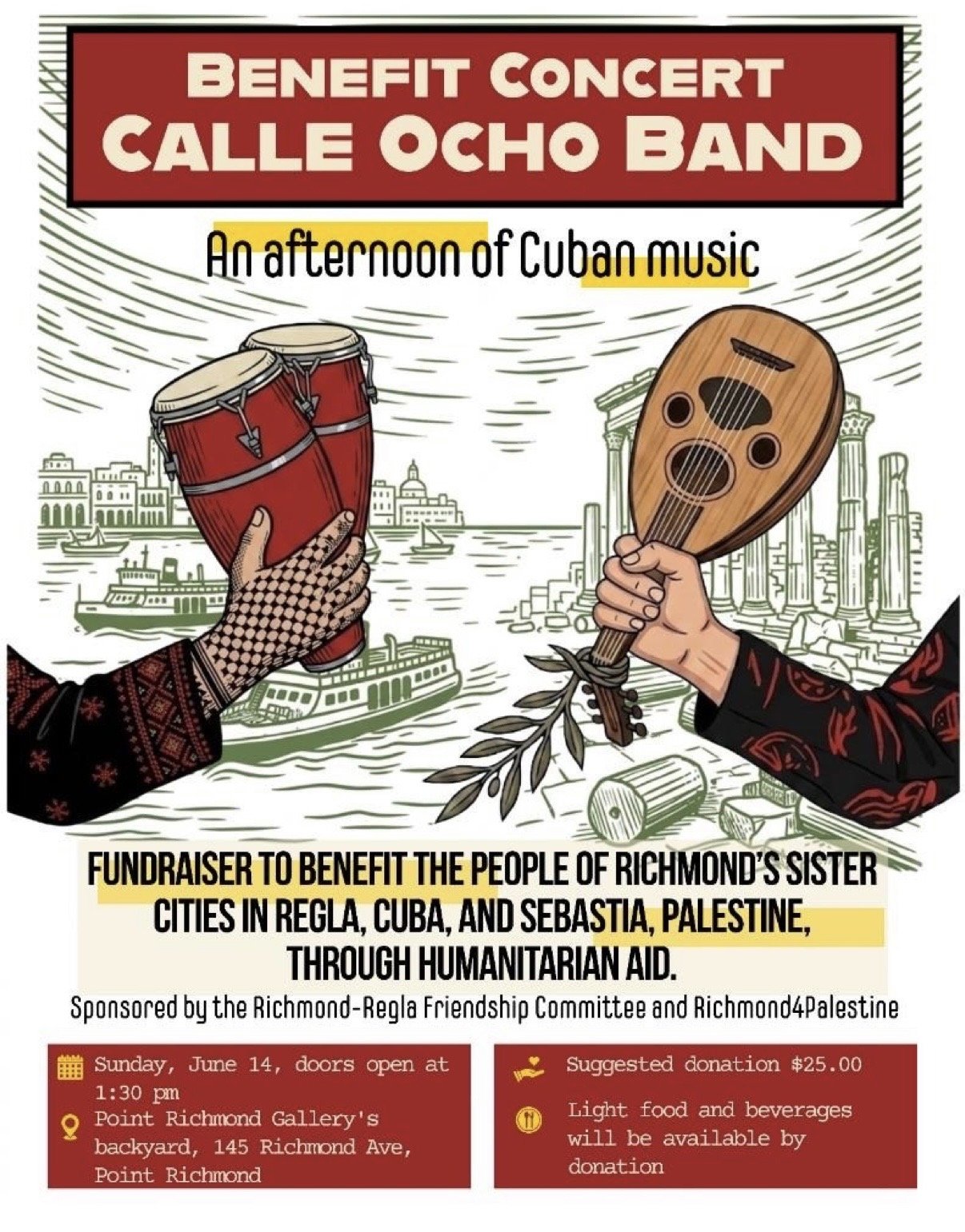 Benefit Concert for Calle Ocho Band