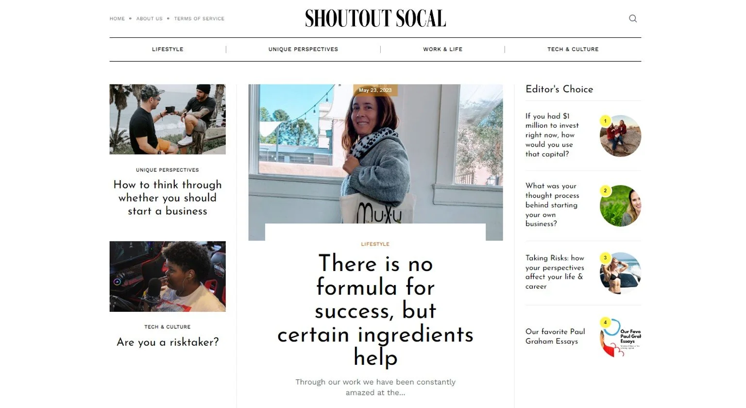 Muxu Creations featured at SHOUTOUT SOCAL