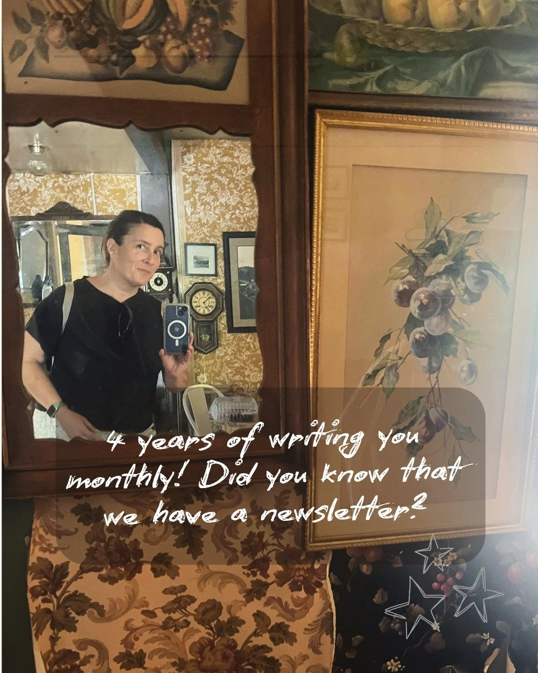 Did you know that we have a Monthly Newsletter, and this year is the 4th anniversary? 

I only missed my monthly date with you twice, both for surgery recovery; other than that, there we are, month after month, sharing with you a lot more than on any