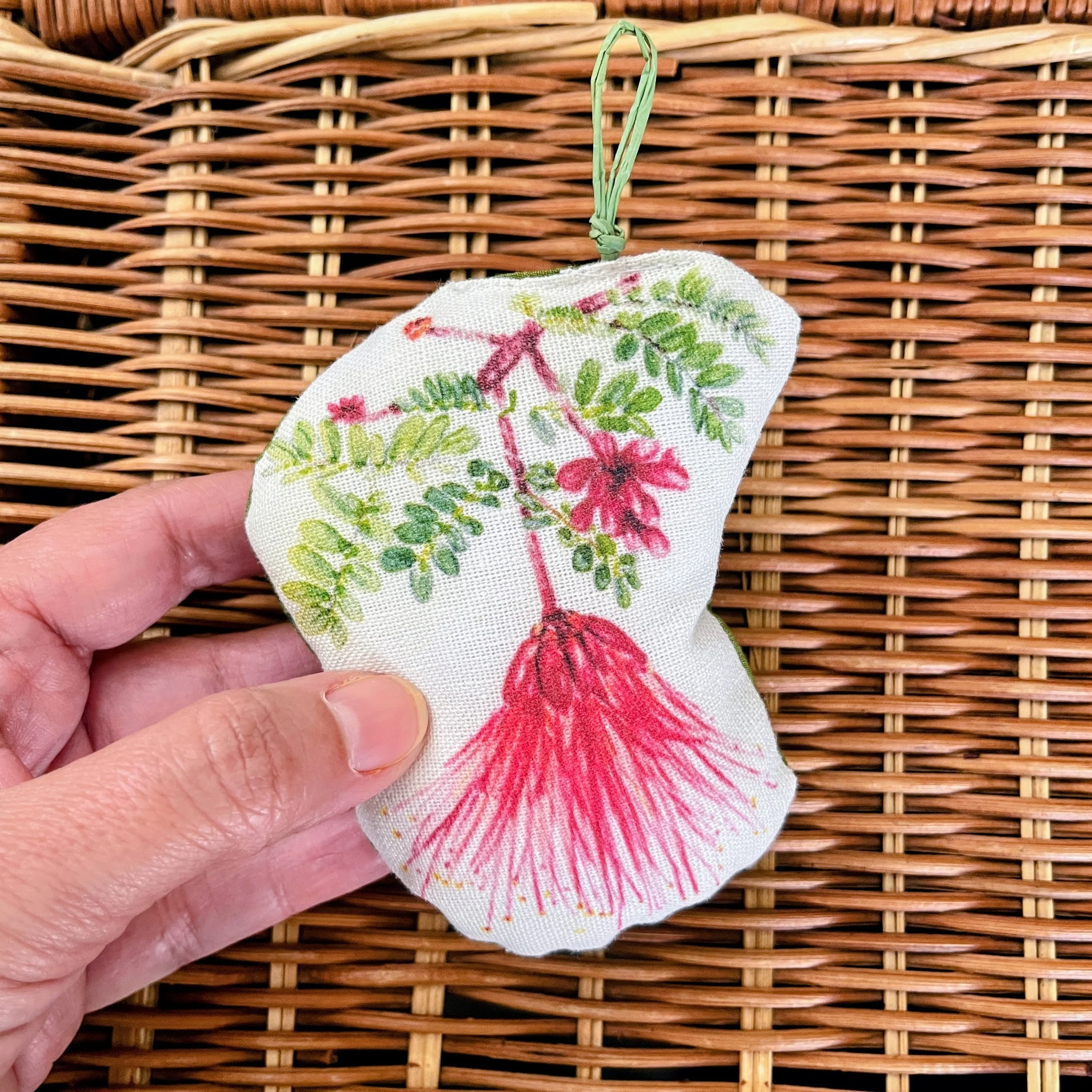 Ornaments from Watercolors Printed of Nature: Fairy Duster