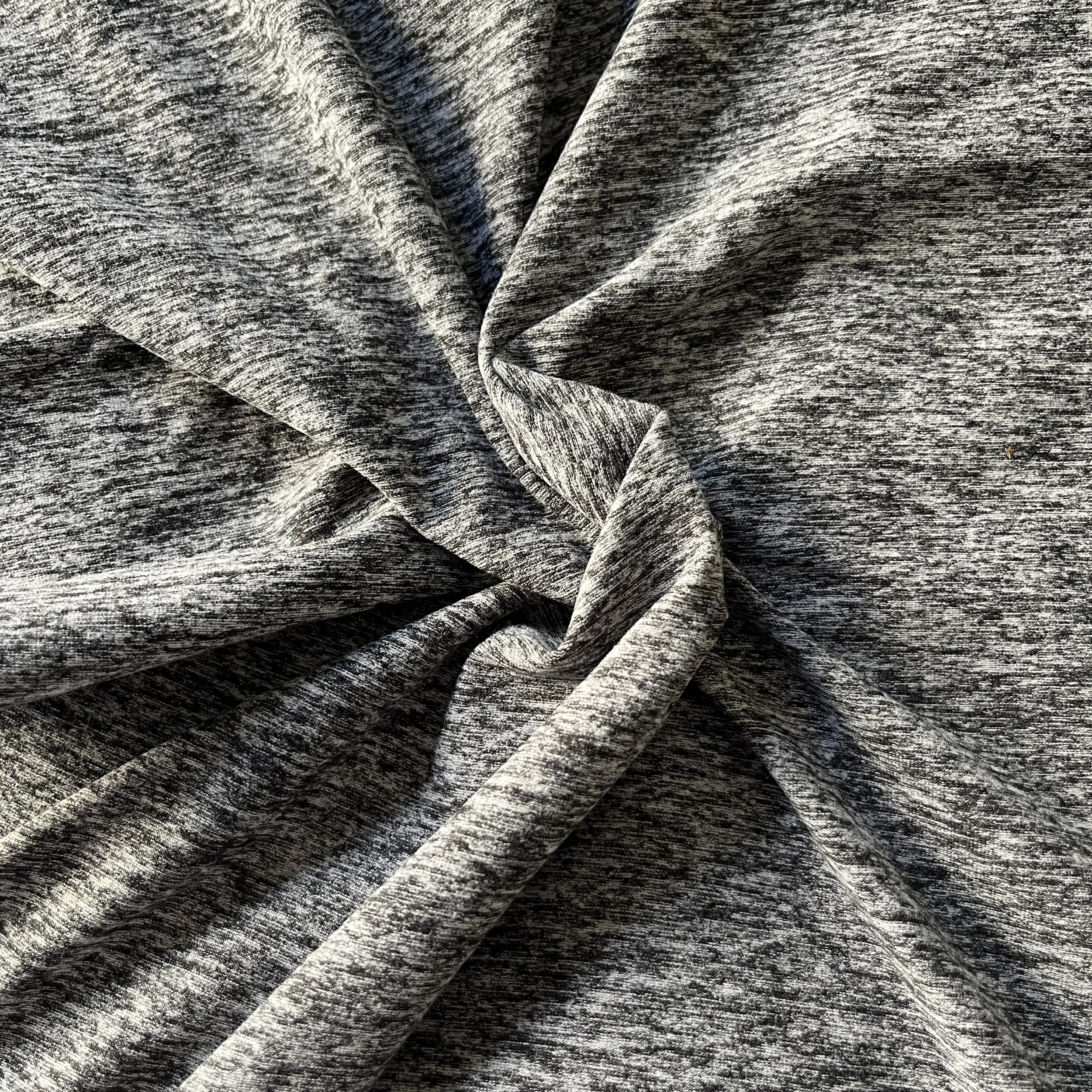 Gray Activewear Fabric for Sports Piece of 3 yards