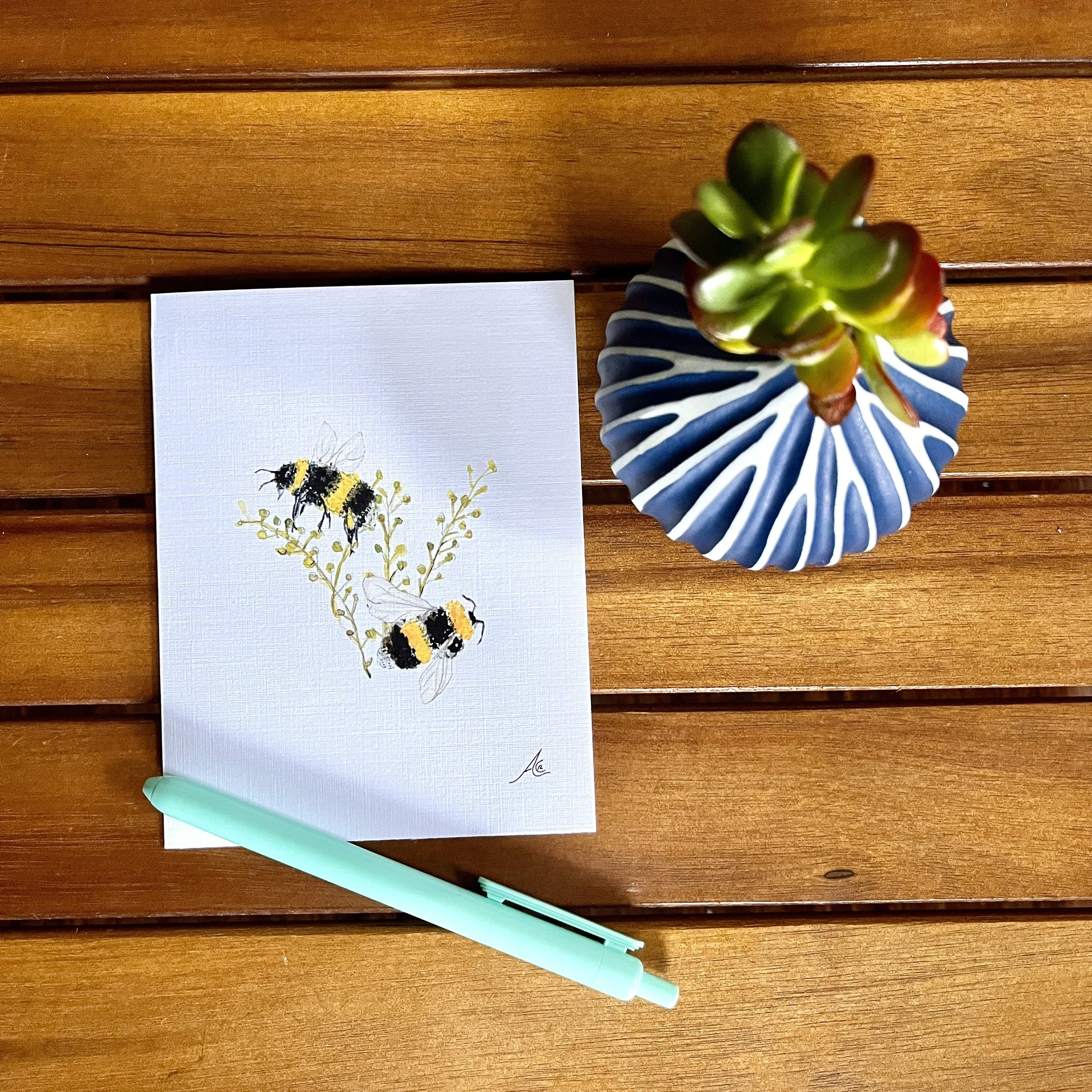 Greeting Cards: Bumblebee