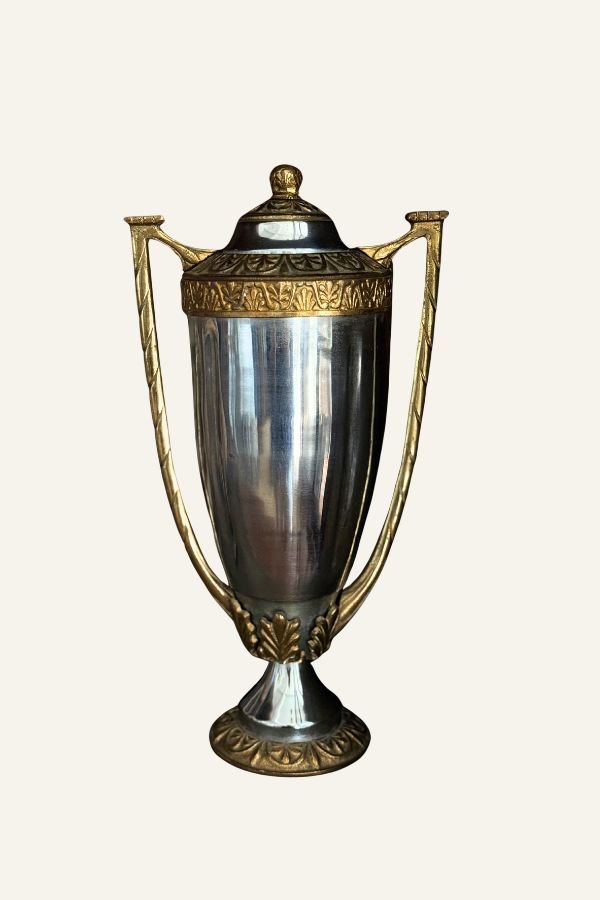 Silver and Gold trophy urn