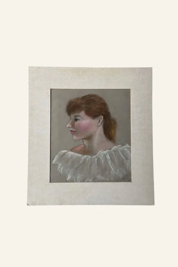 Pastel Portrait unframed