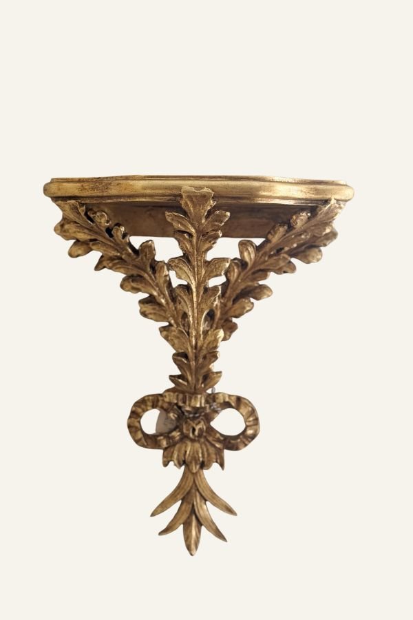 Gold Gilt Large wall shelf