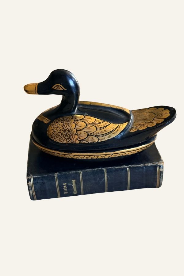 Duck Box gold and black