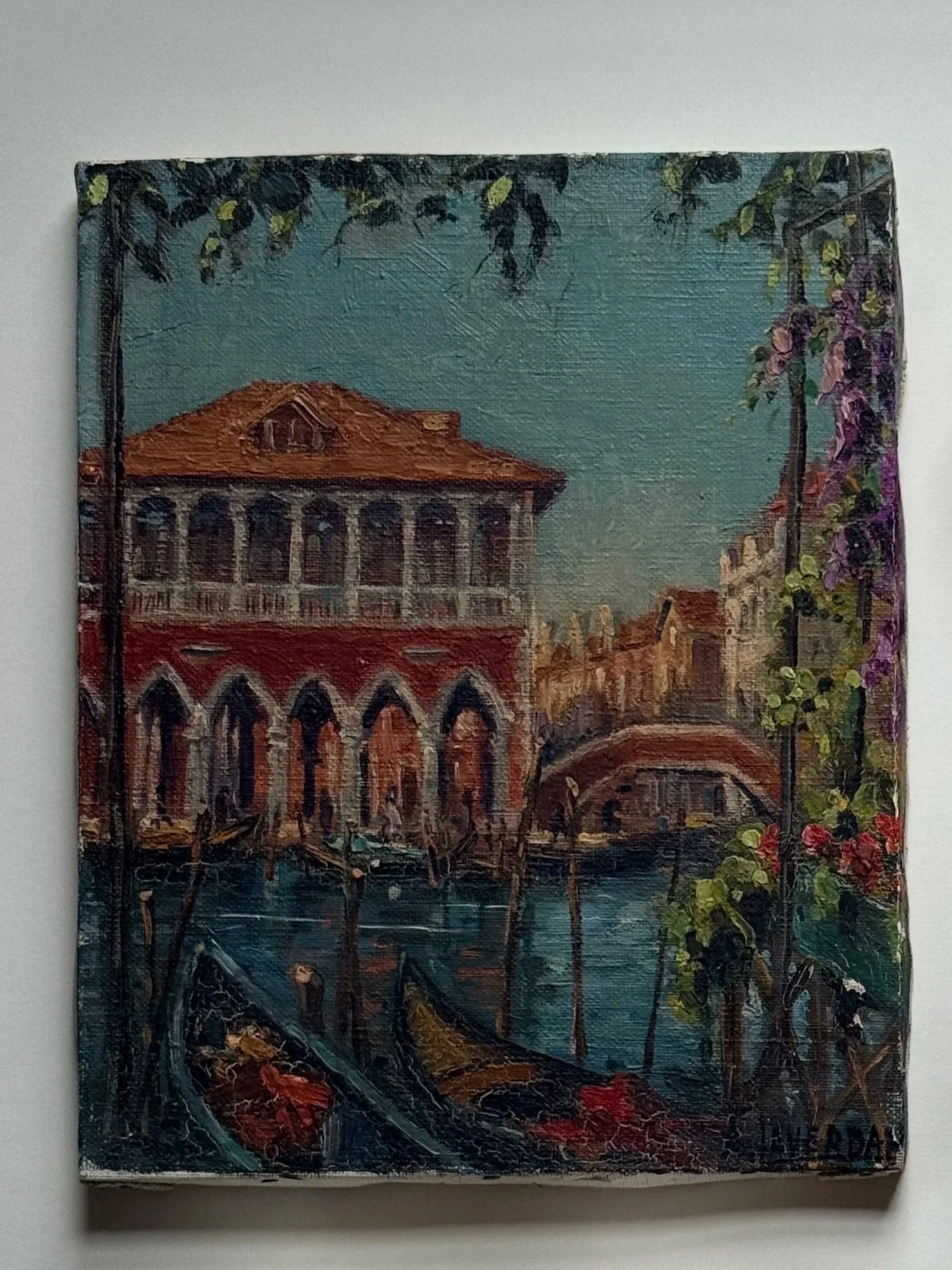 Veneice Oil Painting on canvas