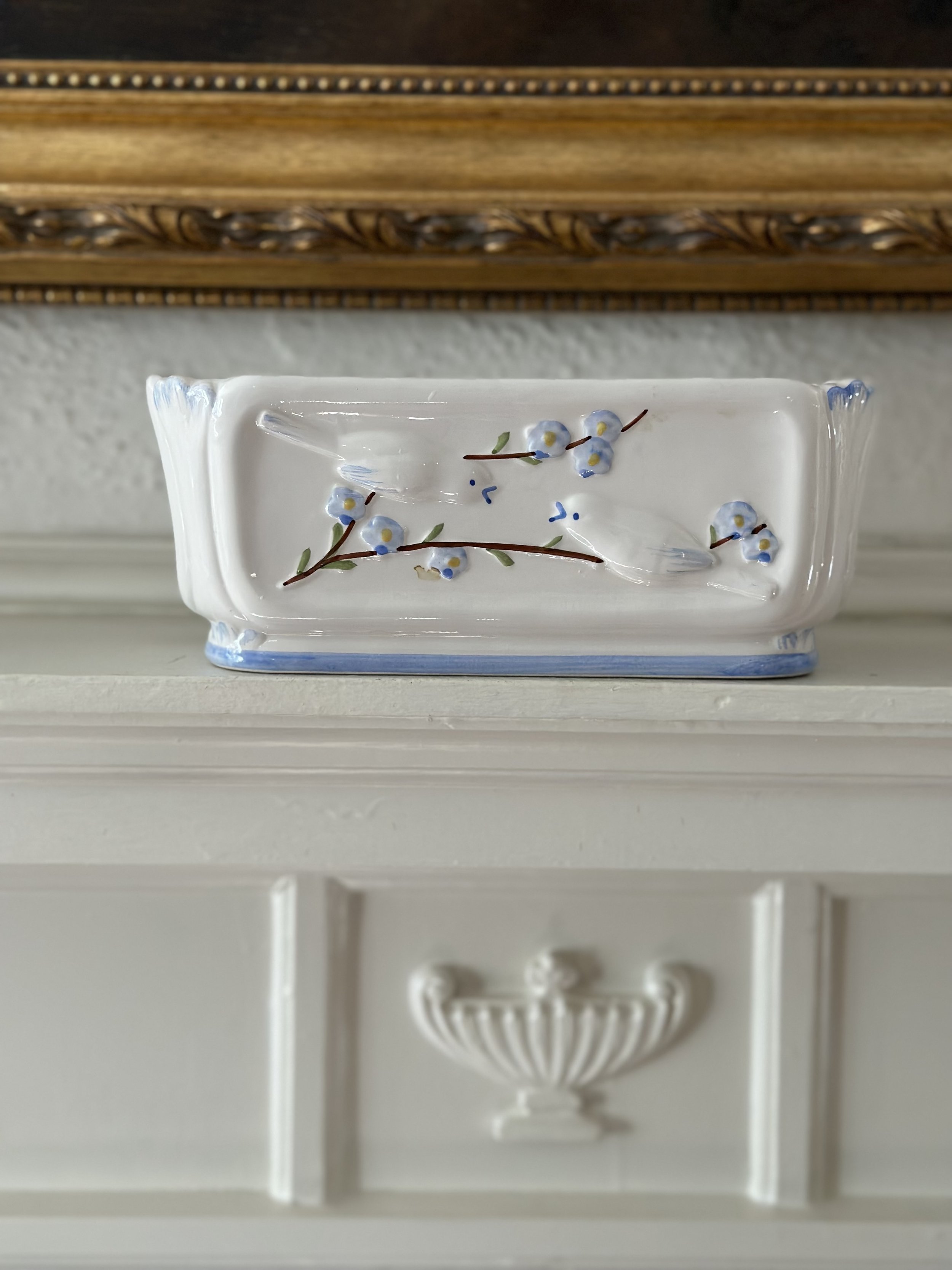 Ceramic Bird Vessel
