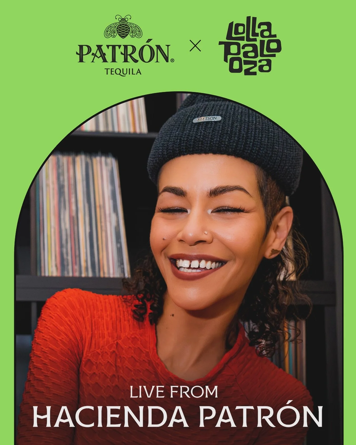 All vinyl set at @Lollapalooza? ✅ Find me and my records at Hacienda @Patron this Friday 8/1 from 6:30-8:30pm for a very special summer set- prepare to dance! #PatronTequila #Patron #Lollapalooza