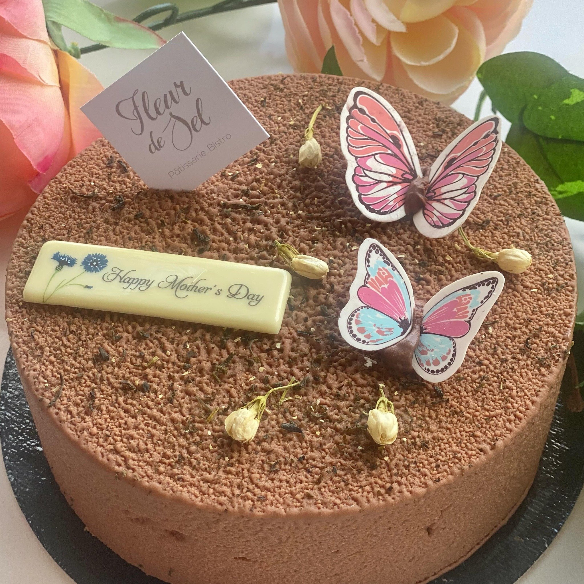 Our Mother&rsquo;s Day Special:
Chocolate Jasmine cake. Available in 6inch, 8inch or 10inch. STAY TUNED FOR MORE!
To place your order give us a call (973) 507-9865 or drop us a line orders@fleurdeselchathamnj.com

#fleurdeselchathamnj #chathamnj #mad