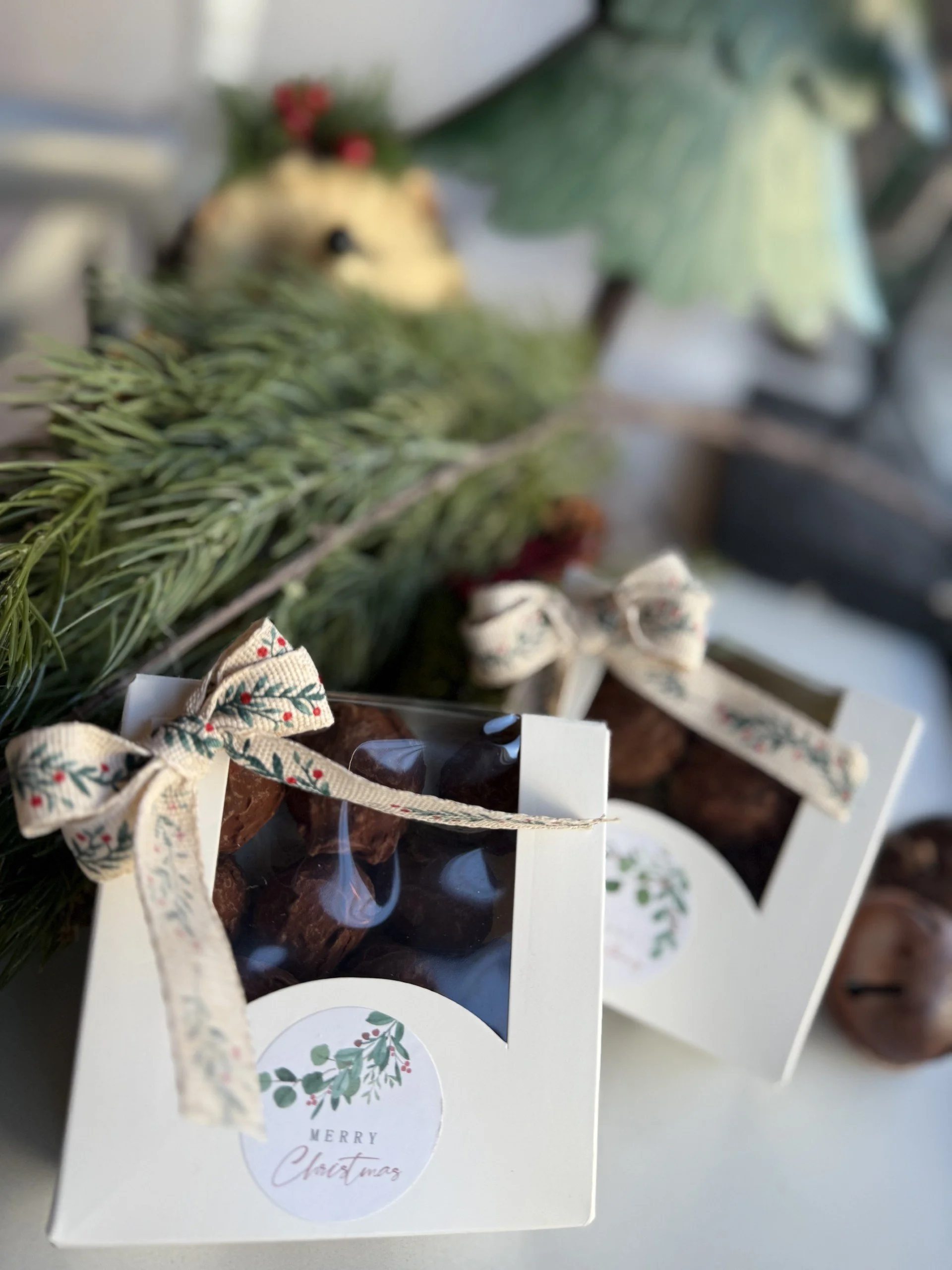 Homemade Chocolate Truffles. Made with imported dark Belgian chocolate