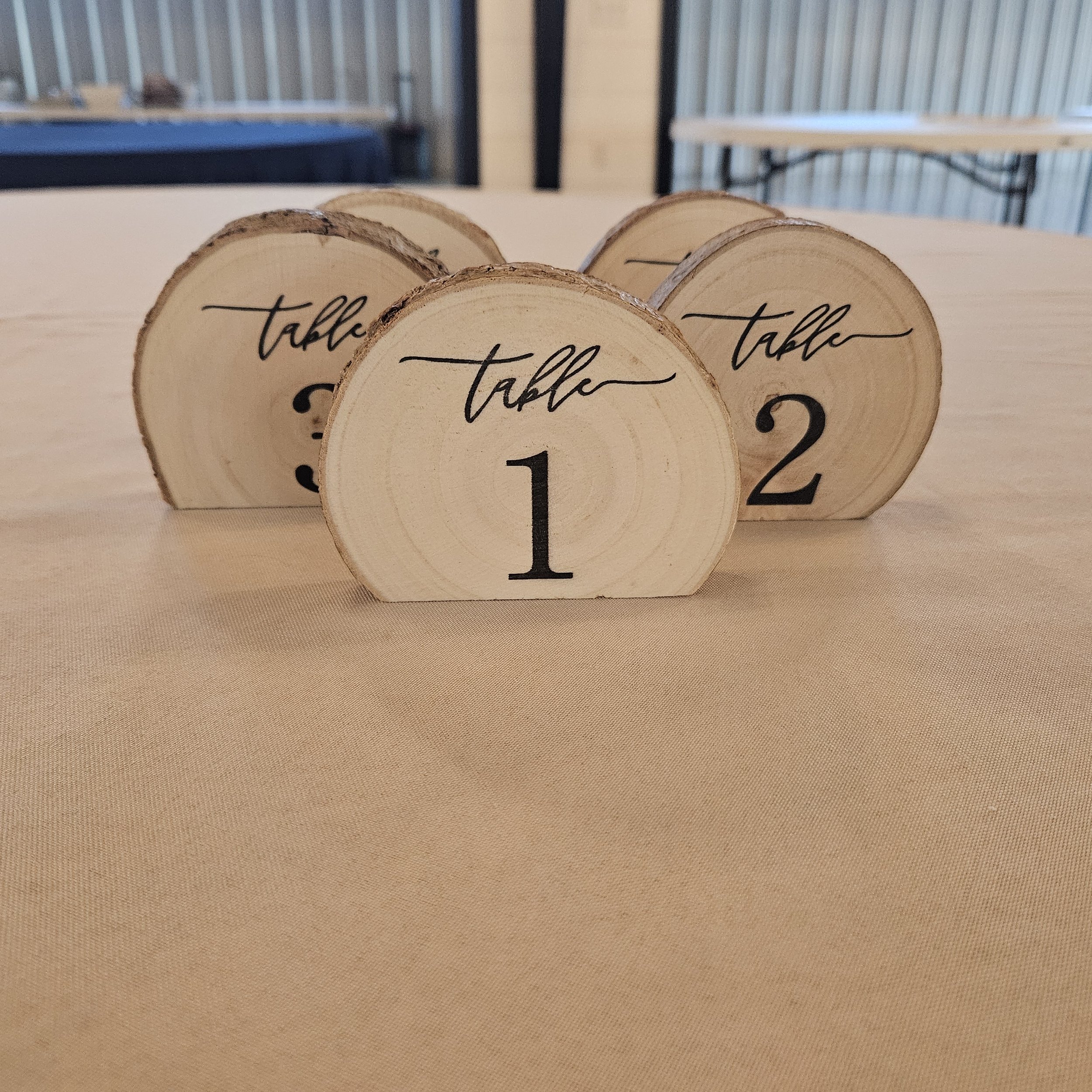 Wood Table #s