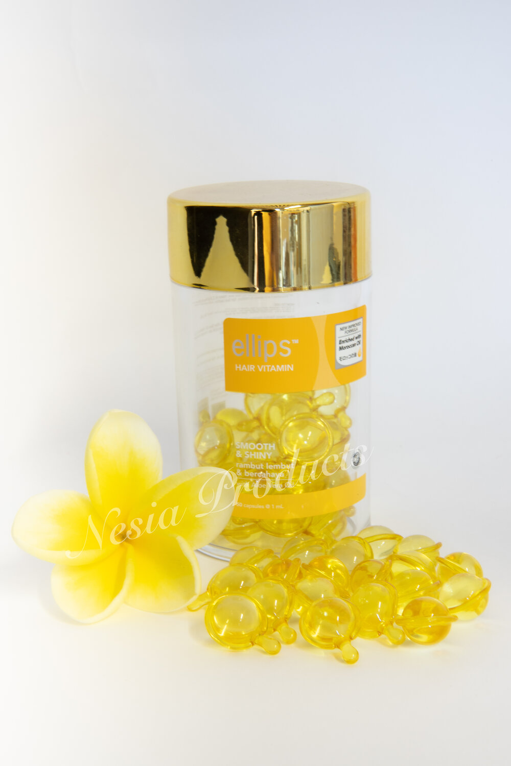 ELLIPS HAIR VITAMIN YELLOW — NesiaProductsQuality imported products from  Incense Darshan, Ellips hair vitamin and batik fashion