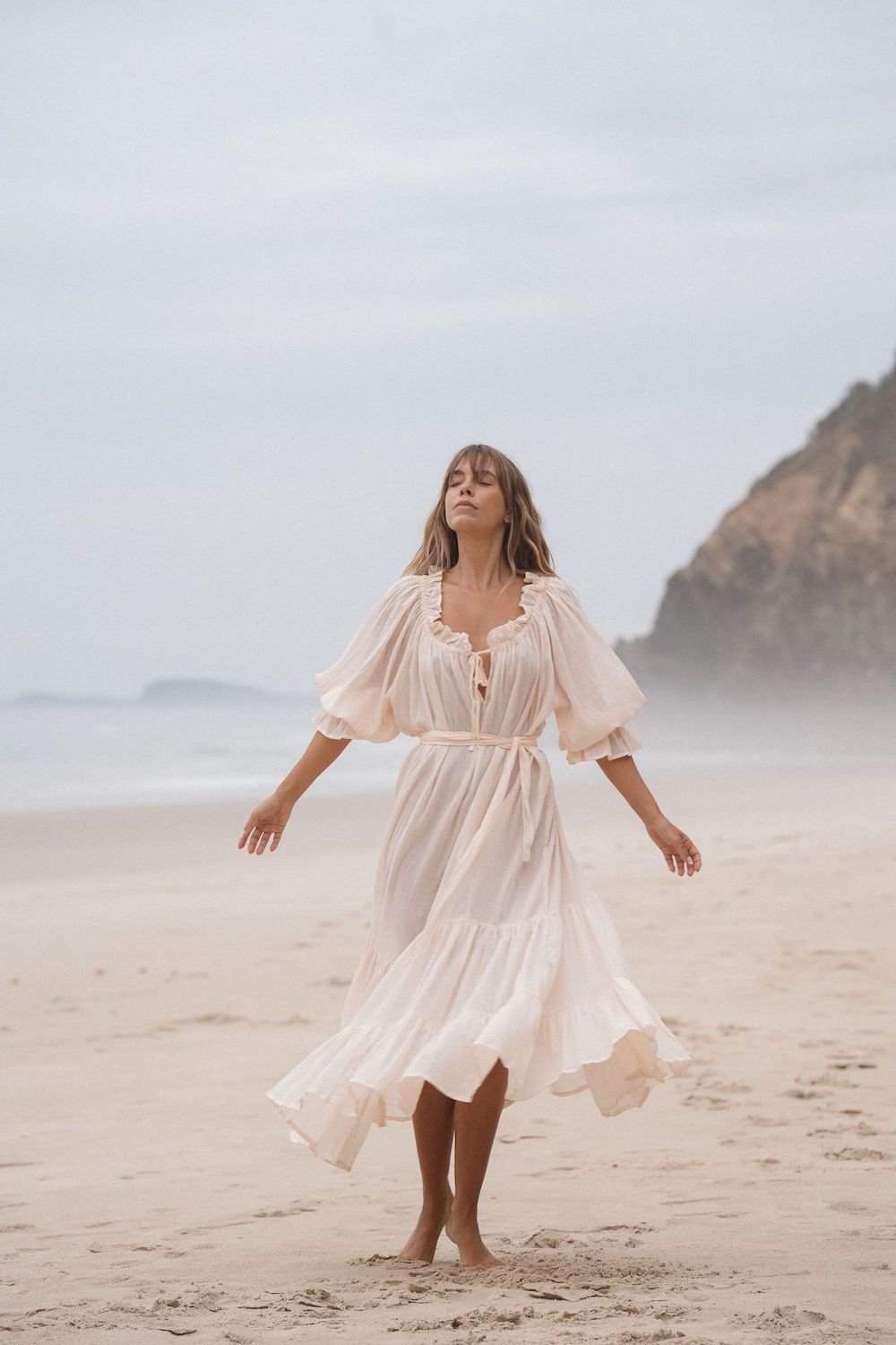 Emmaline Gown in Rosewater - One size fits all