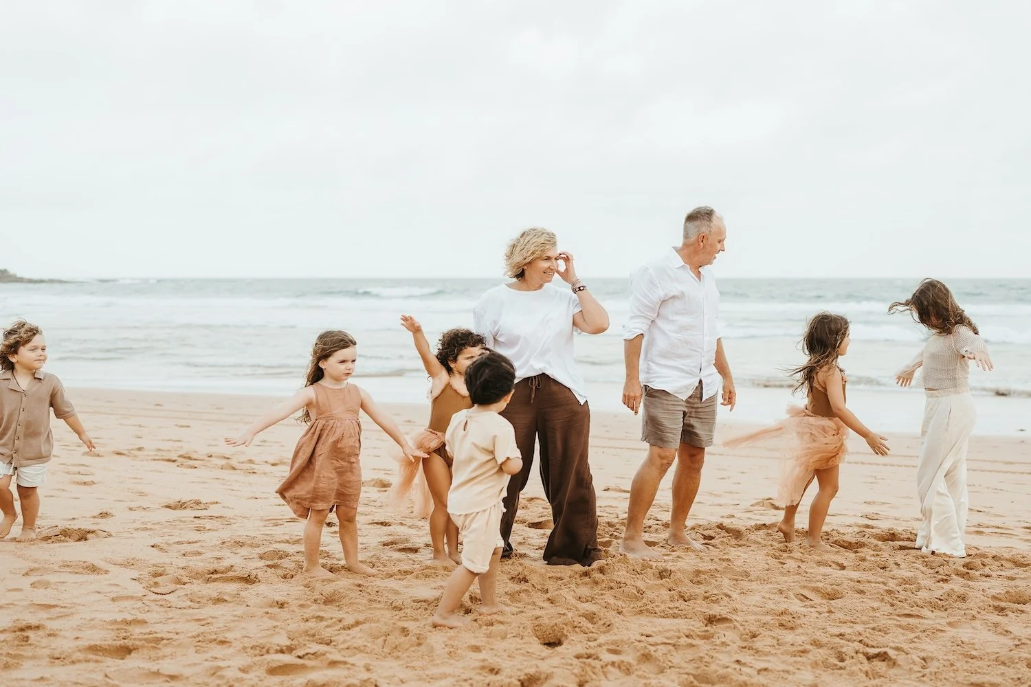 Extended family photography on Sydney's Northern Beaches
