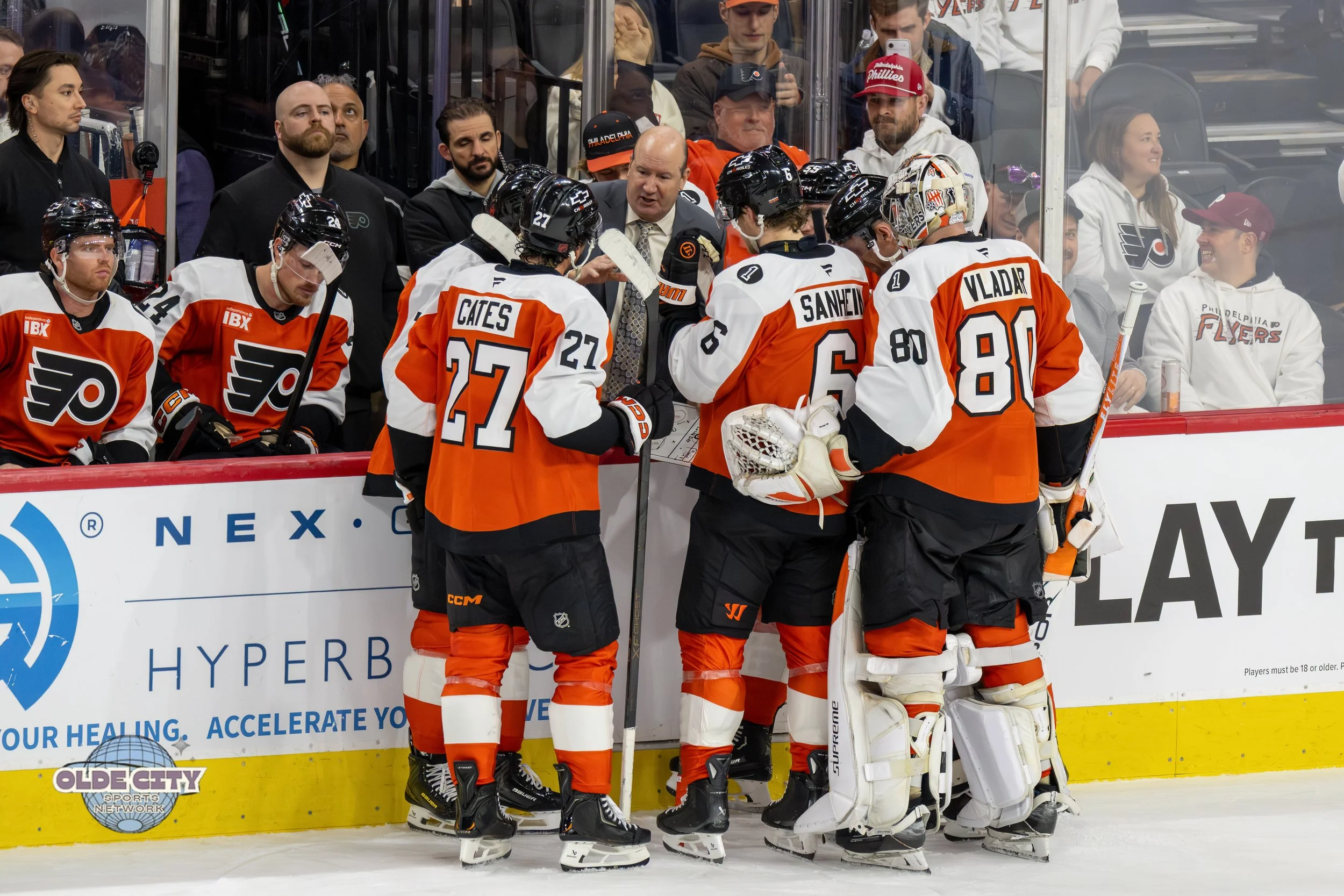 Flyers Burn Some Leafs