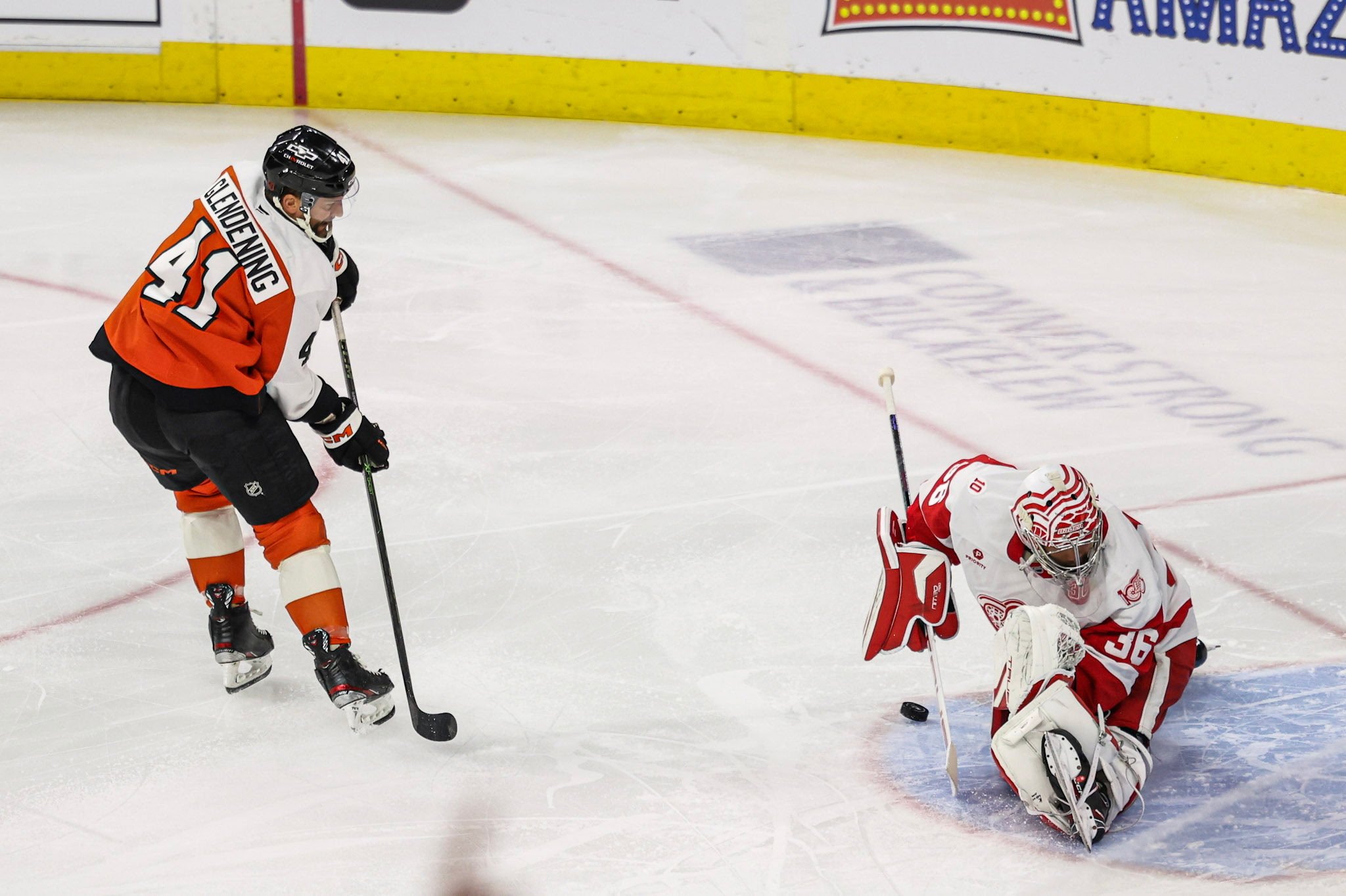 The Flyers Grasp for Air