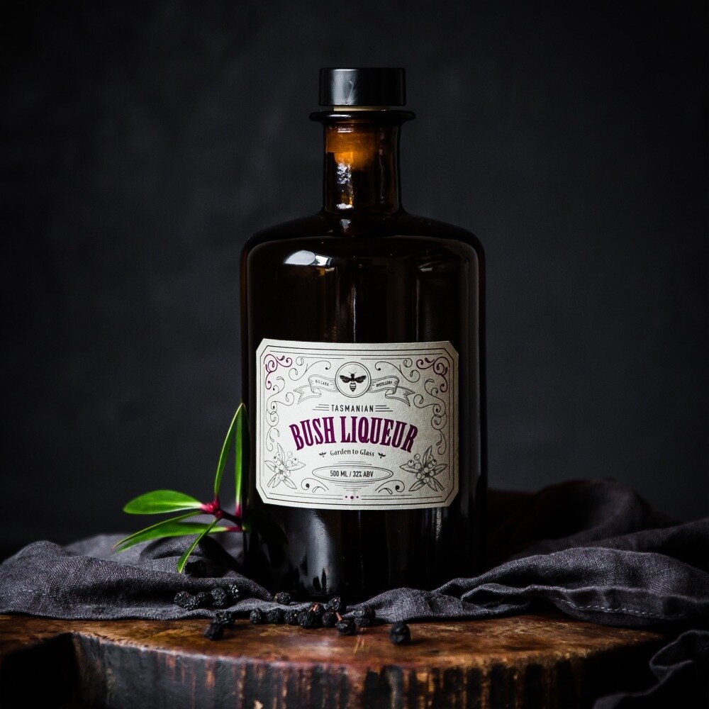 Our @killara_distillery Tasmanian Bush Liqueur is complex, fresh, with the herbal nose of alpine herbs and lemon verbena, almost tropical in style. ⁠
⁠
It leads seamlessly into a warm spice character in the mouth that combines with white pepper and f