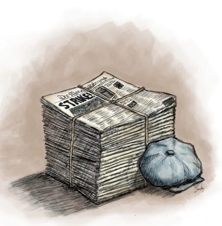 Broadway Beginnings Newsies Camp poster