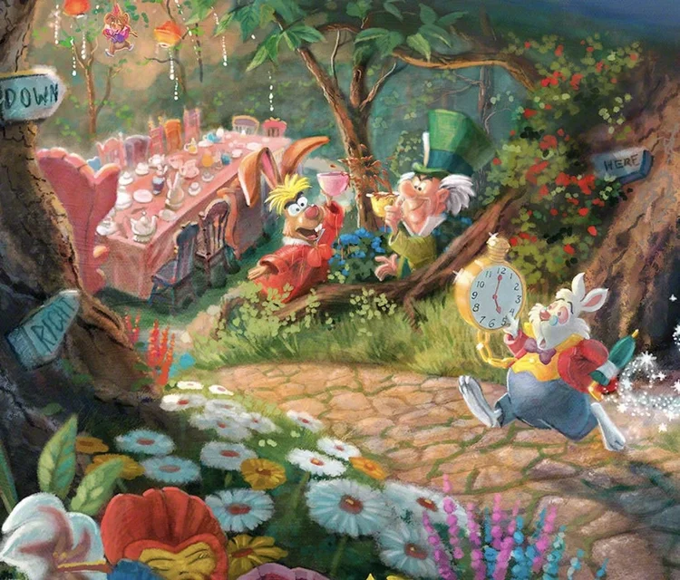 Broadway Beginnings Down the Rabbit Hole Camp poster