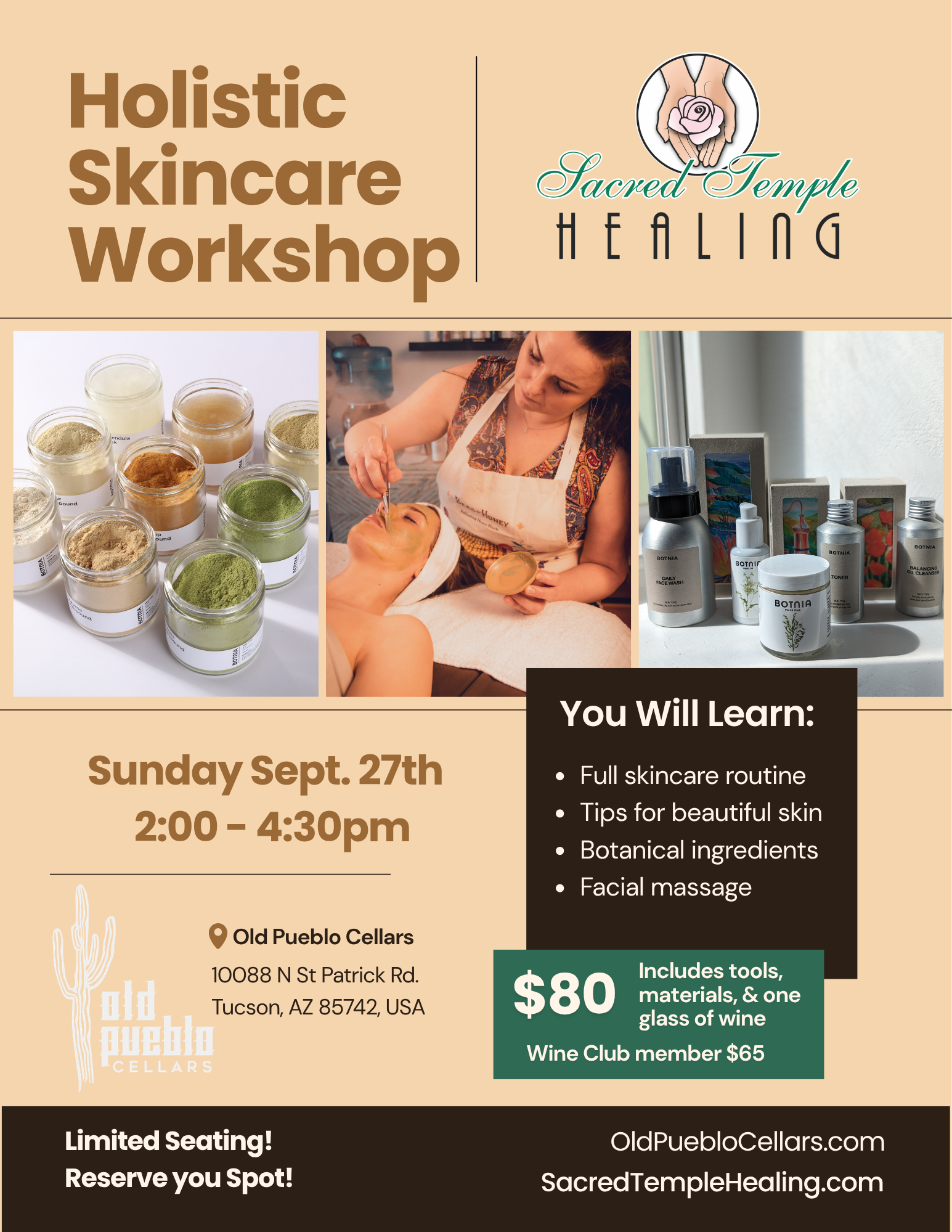 Holistic Skincare Workshop
