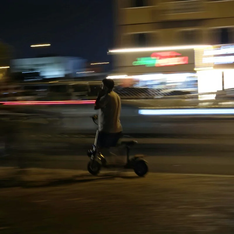 Ahead of Tropical Cyclone Alfred, e-scooters trap a car – by Isabella G Mead