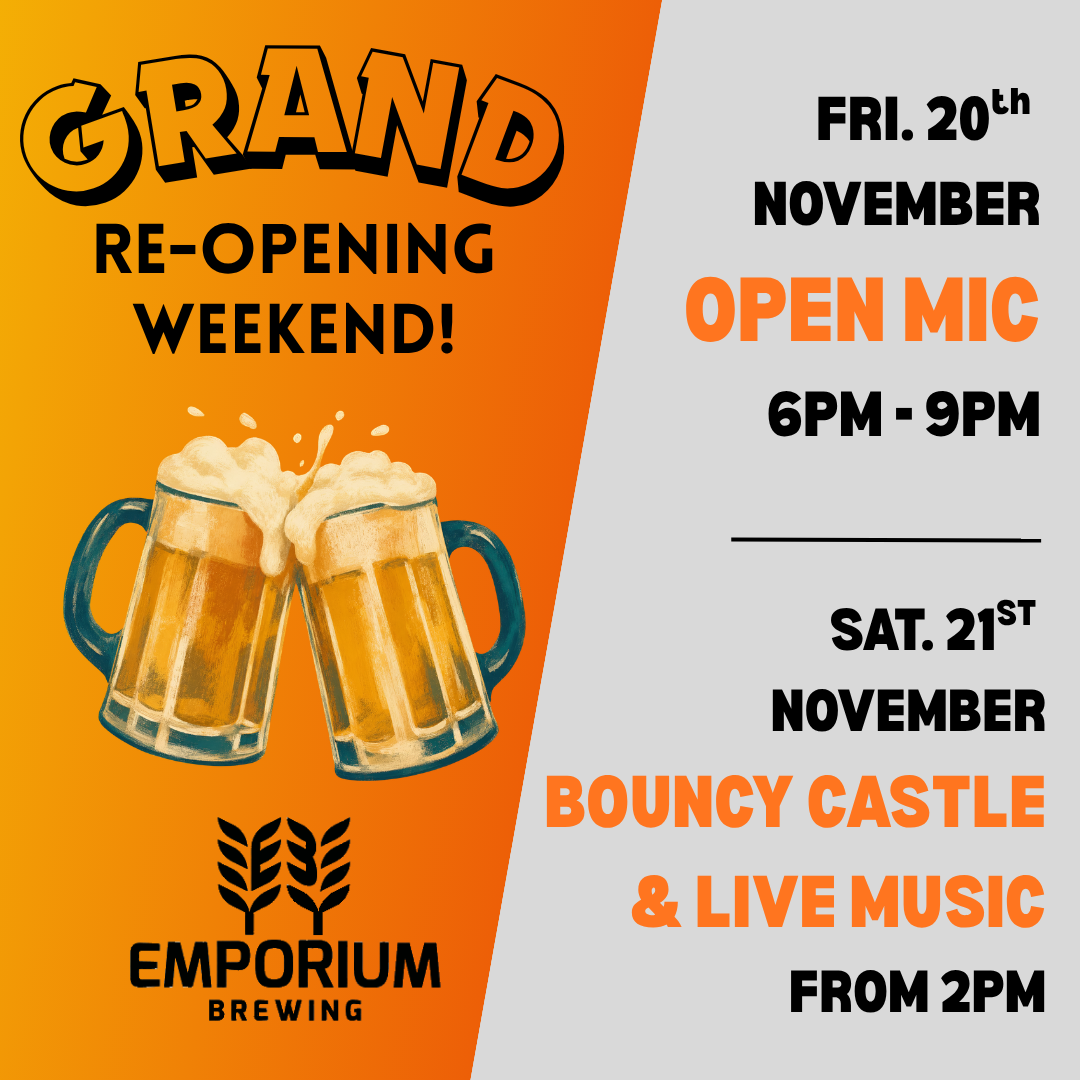 Open Mic Night - RE-OPENING CELEBRATION! 