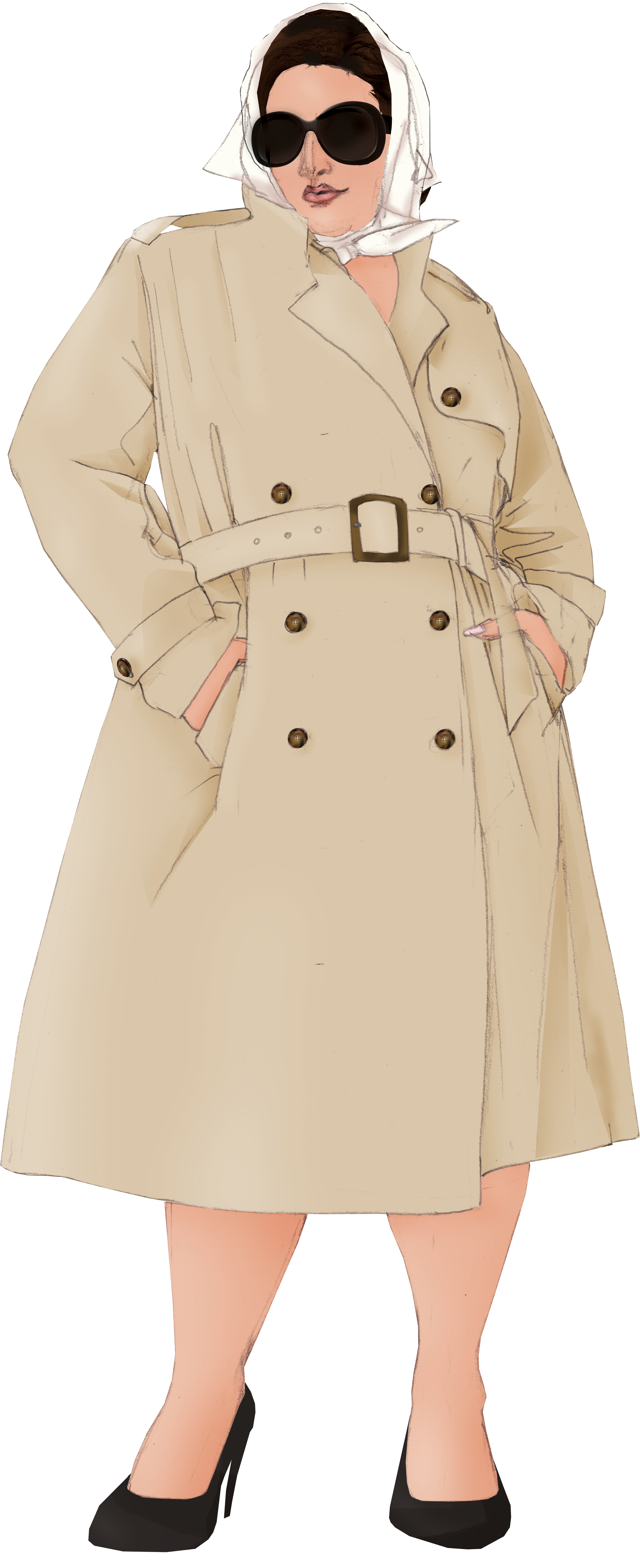 Chanella Margaret Trenchcoat.png