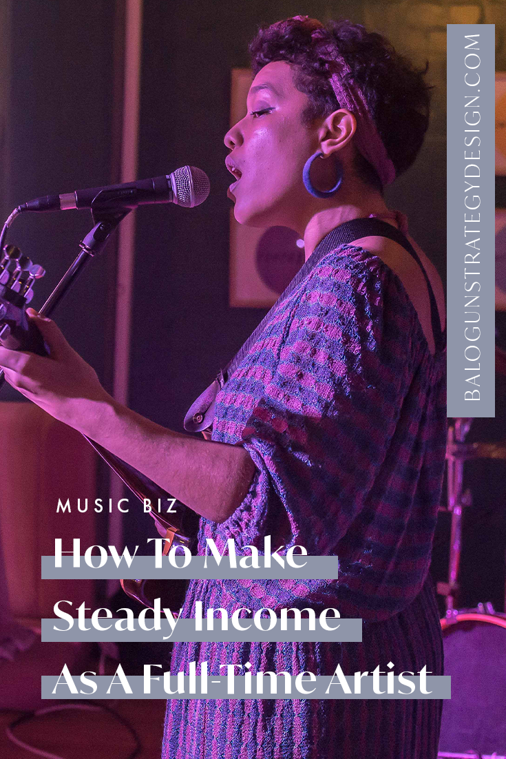 How To Make Steady As A FullTime Artist — Balogun Strategy