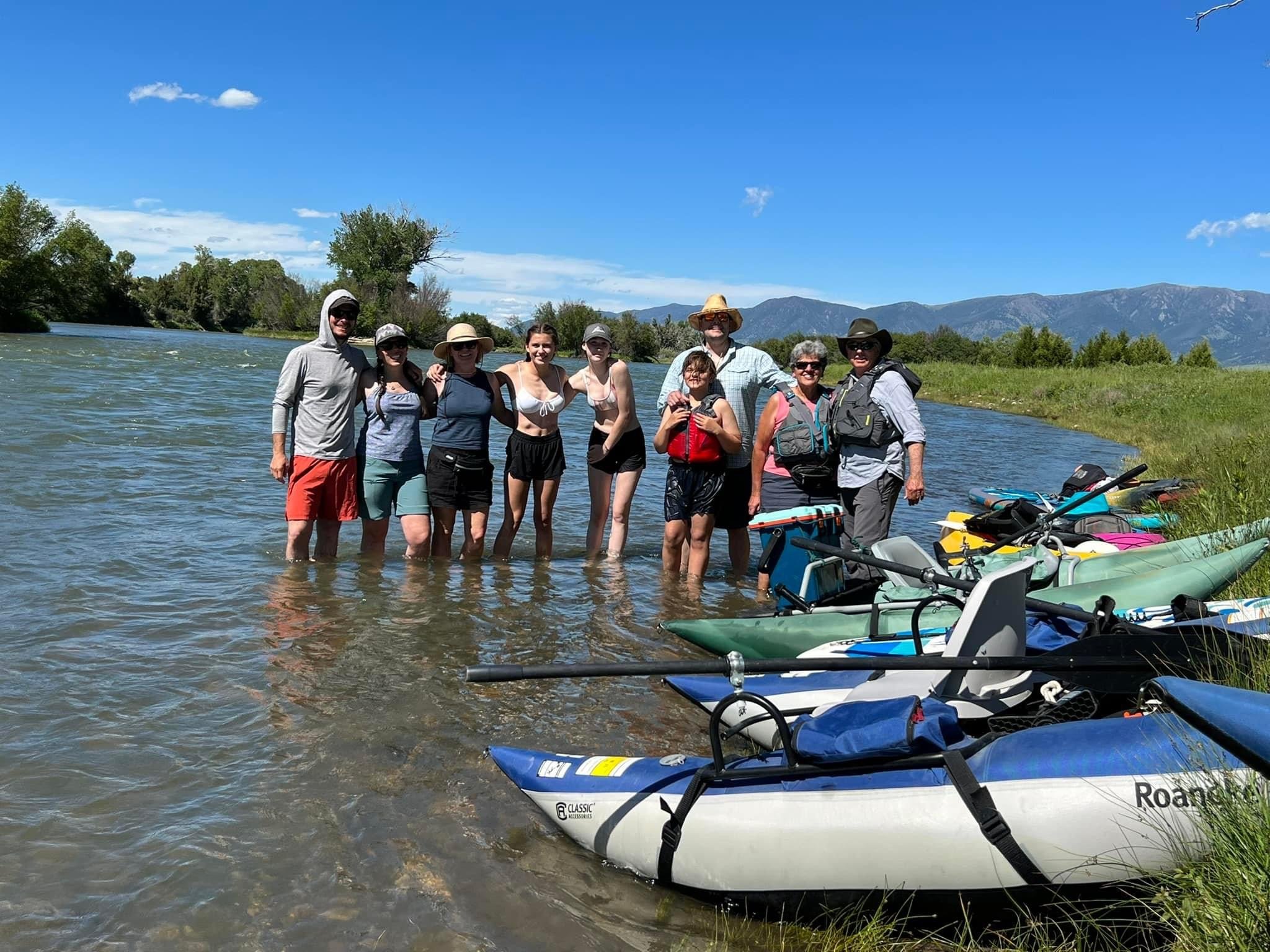  Fun times floating the river with the whole family! 