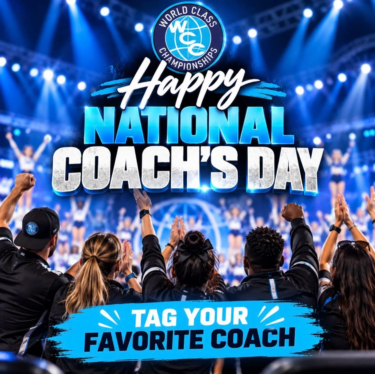 📣✨ HAPPY NATIONAL COACHES DAY!

Today we celebrate the coaches who make it all possible. ❤️

The ones who show up early, stay late, believe when it&rsquo;s hard, celebrate every victory, and turn challenges into opportunities to grow.

Cheer coaches