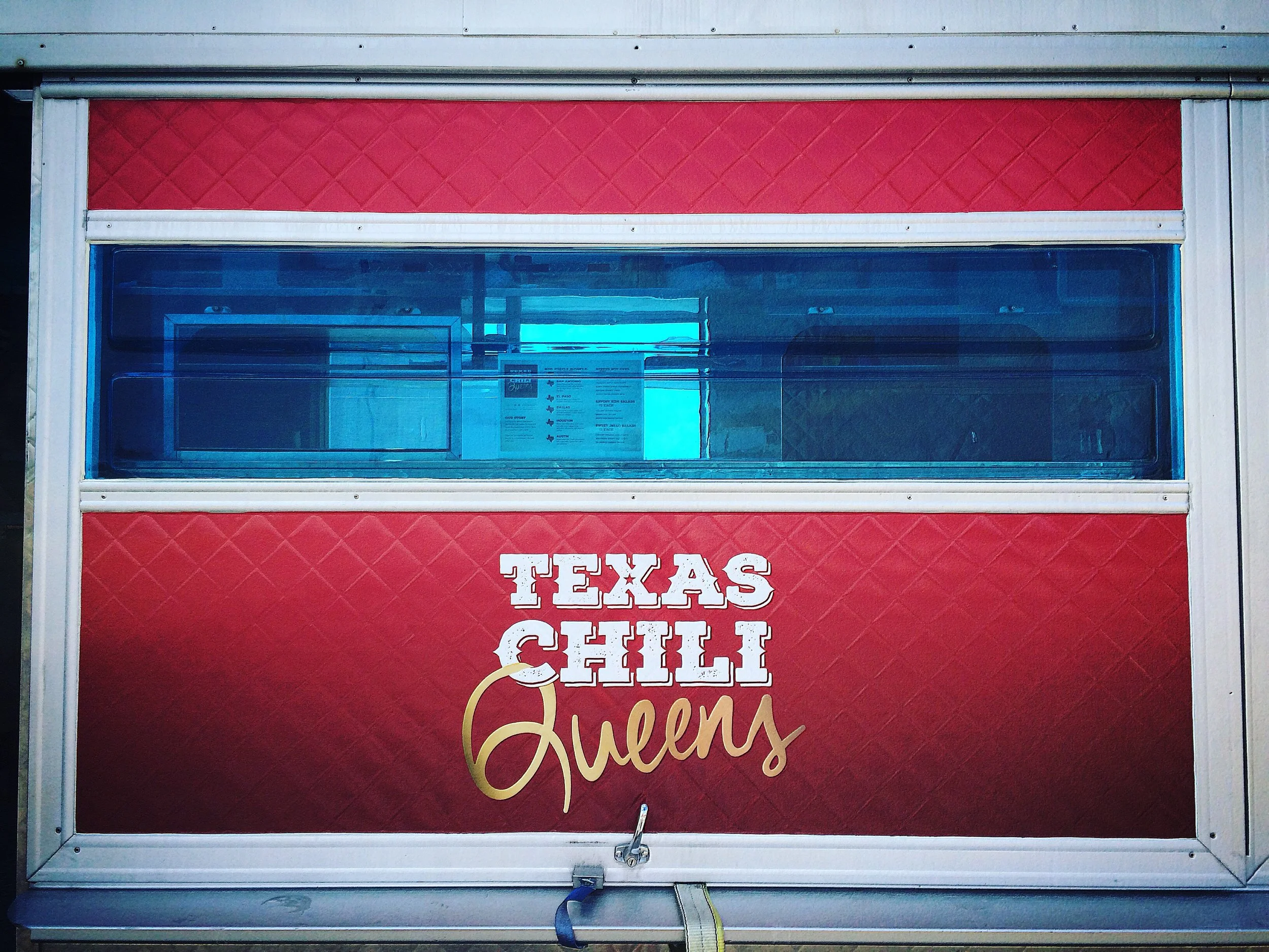 Texas Chili Queens Food Truck Vinyl Wrap