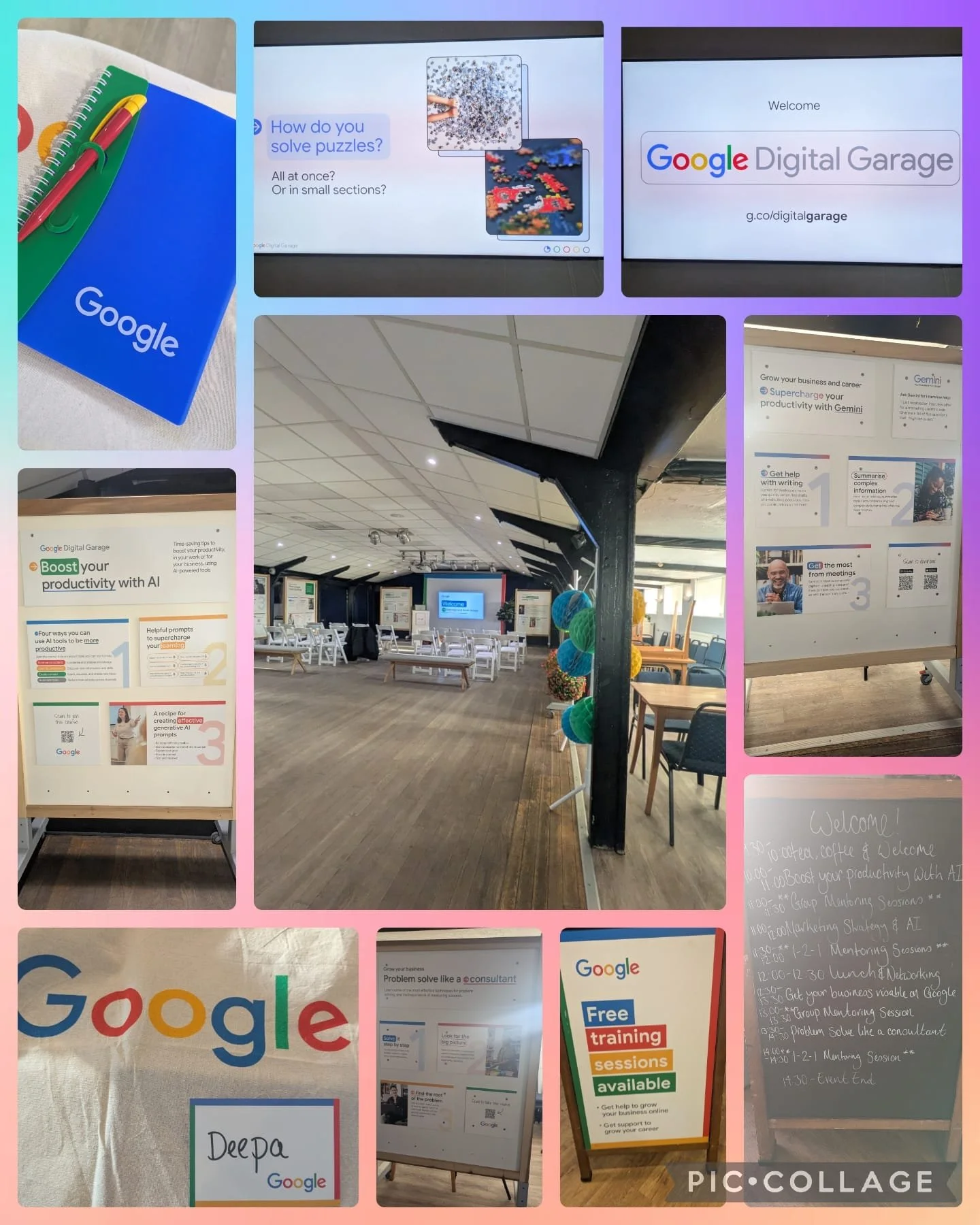 Thanks for all the birthday messages for Tanav last week! 

I decided to make the day productive by learning! 

This was a very insightful day... Let's see how much I can put into practice. One bit at a time...

#googlegararge 
#googleuk