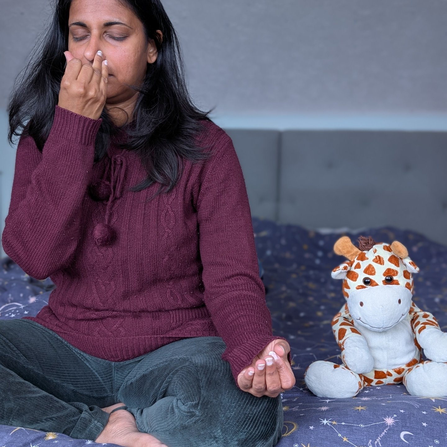 Did you know that consistent practice of pranayama (energy/prana control) breathing techniques can help regulate your nervous system?

As a parent of a neurodivergent child, this has not only helped me but my son too. 

Do you notice your breath chan