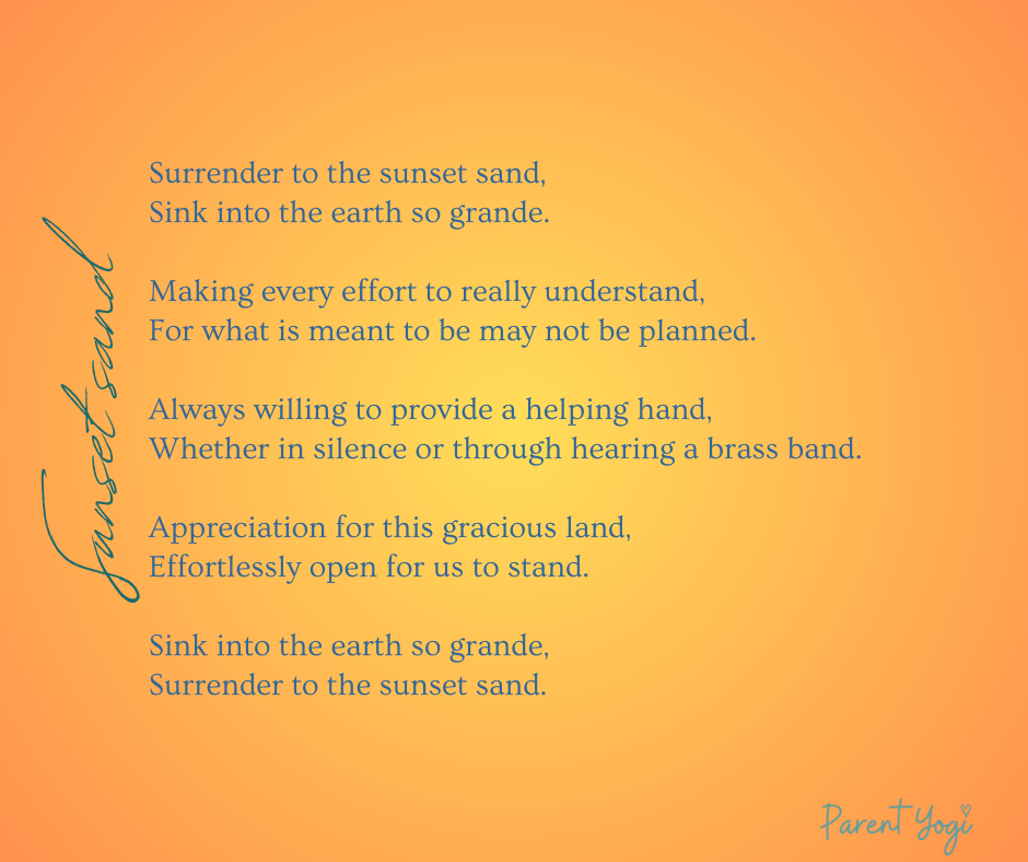 Sunset sand
