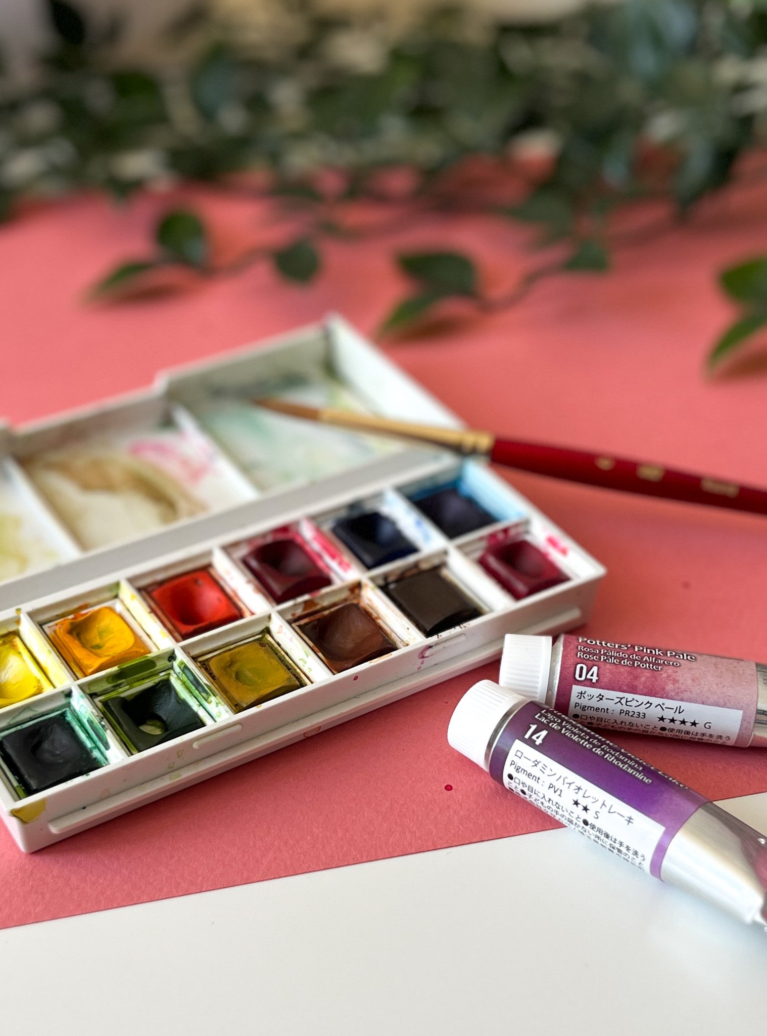 Online cursus Bloemen schilderen met aquarel