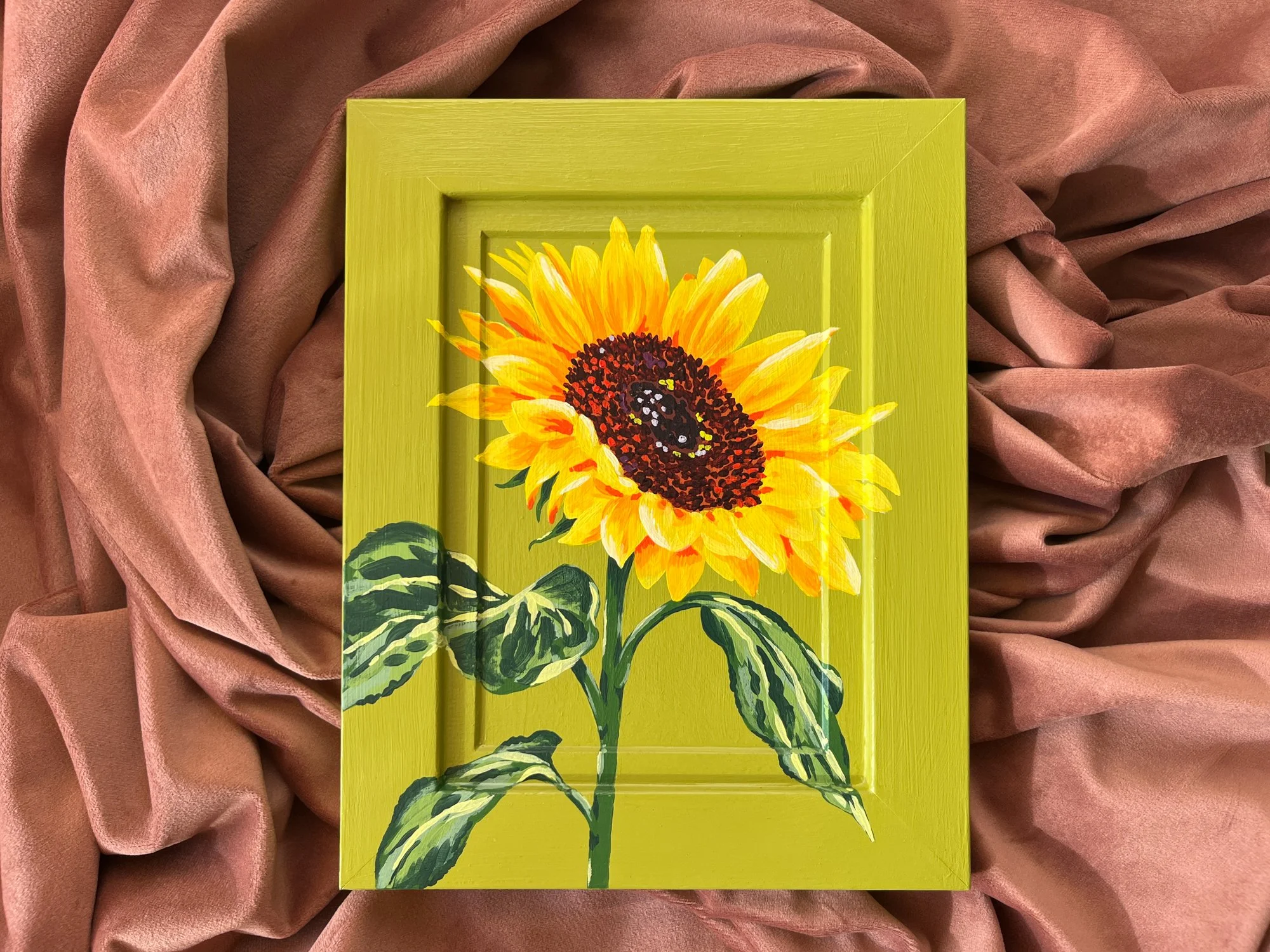 Schilderij zonnebloem 06 - Elise Veerman.jpg