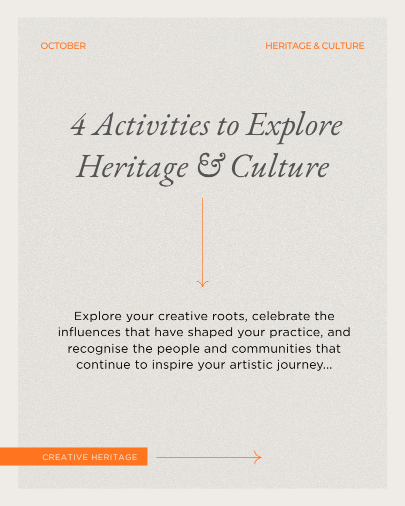 Activities to Explore Heritage & Culture
