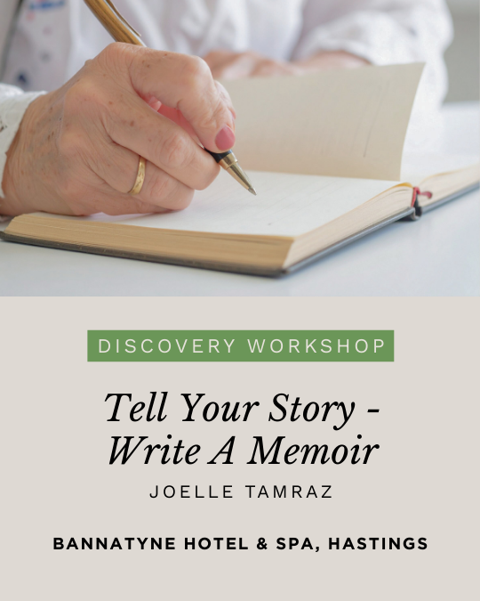 Workshop: Tell Your Story - Write A Memoir 