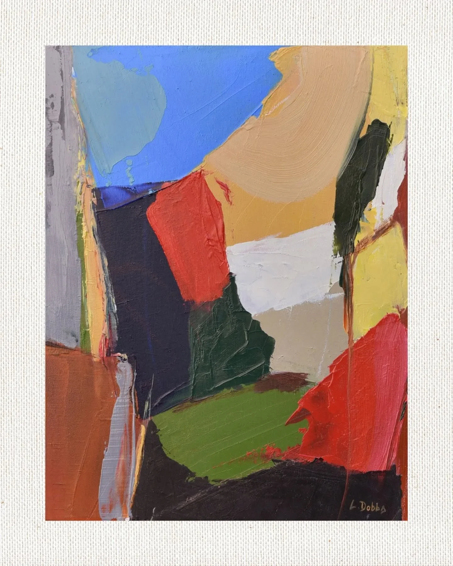 Liliana Dobbs FRSA is a UK-based artist focused on creating abstract expressionist paintings in oils. Having grown up in Madeira, a sub-tropical Portuguese island off the coast of Africa, Liliana always felt a profound bond with the natural world. Th