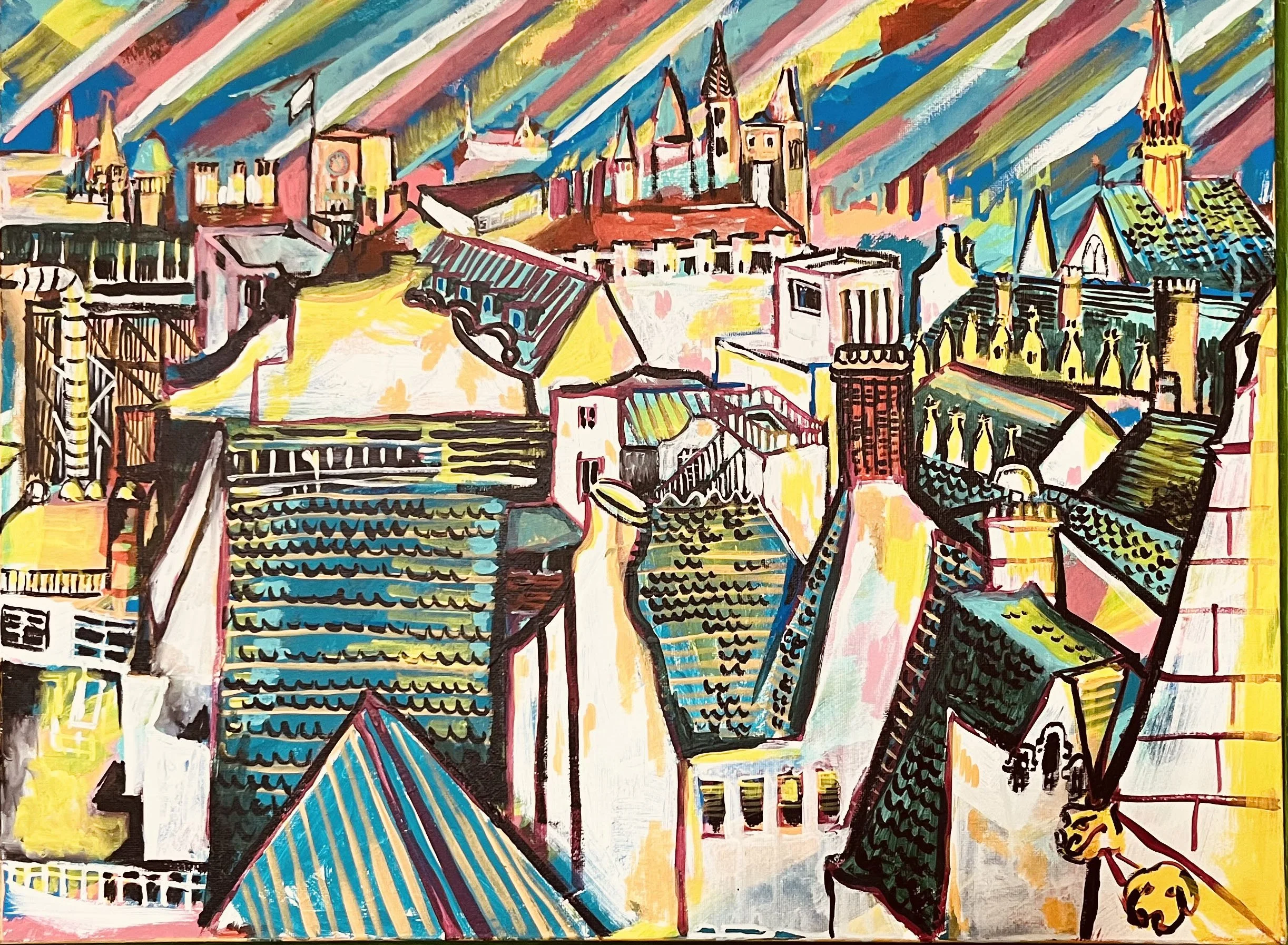 Alex Singleton, Looking Over Cornmarket Street