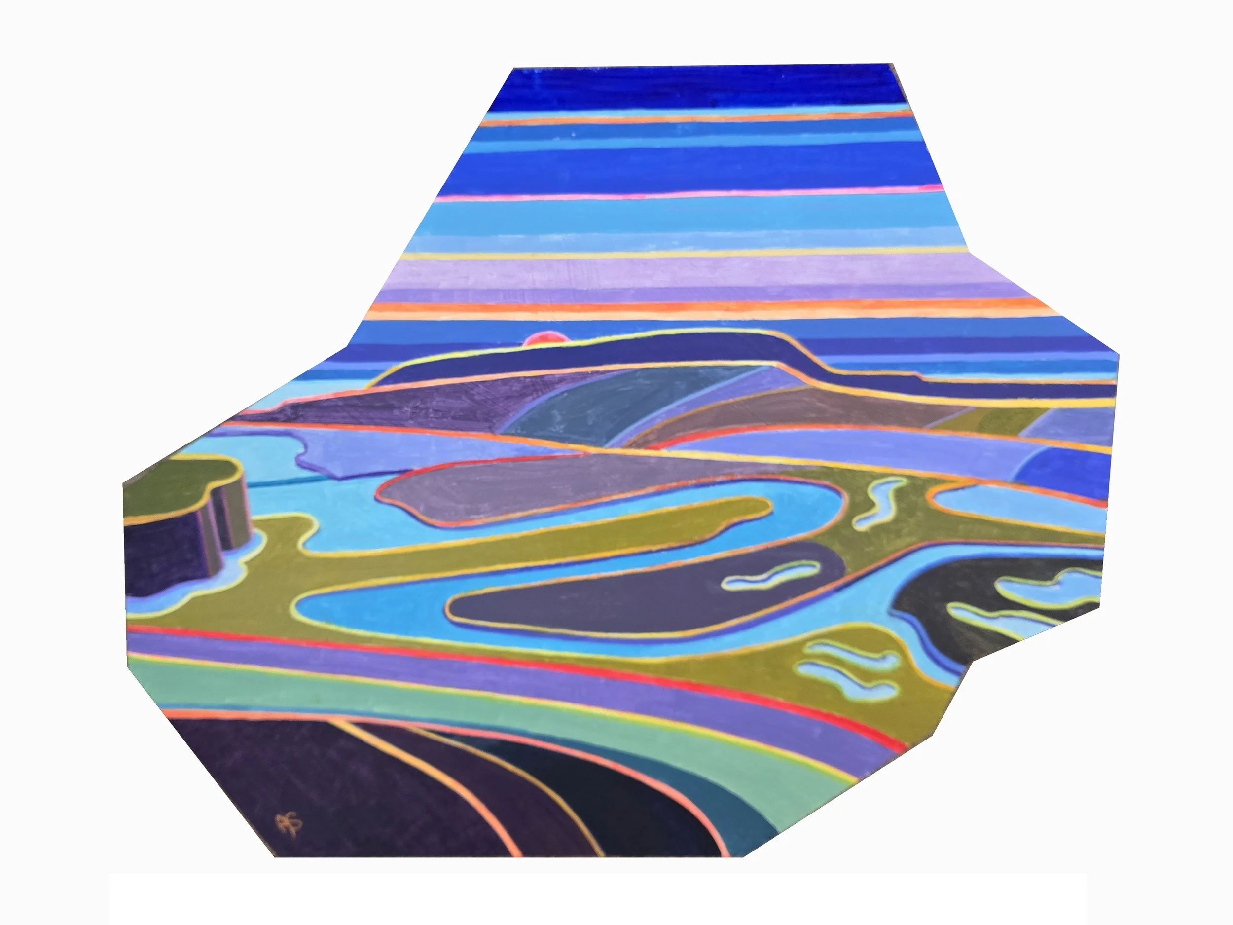 Andrea Bassil-Dusk at Cukmere Haven-30cm x 38 cm.jpg